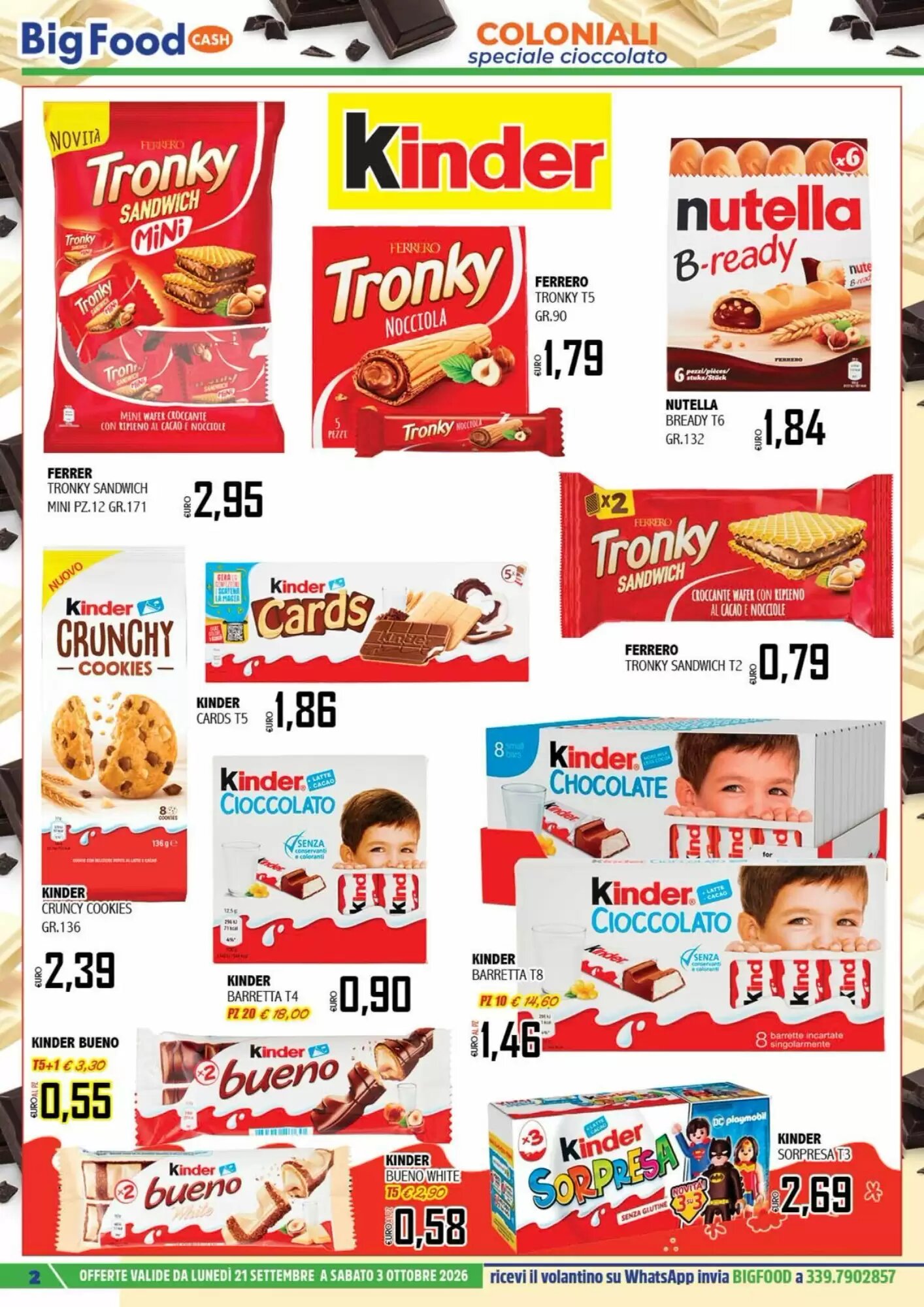 Volantino promozionale Big Food  valide dal 21/09/2026 - Pagina 2.