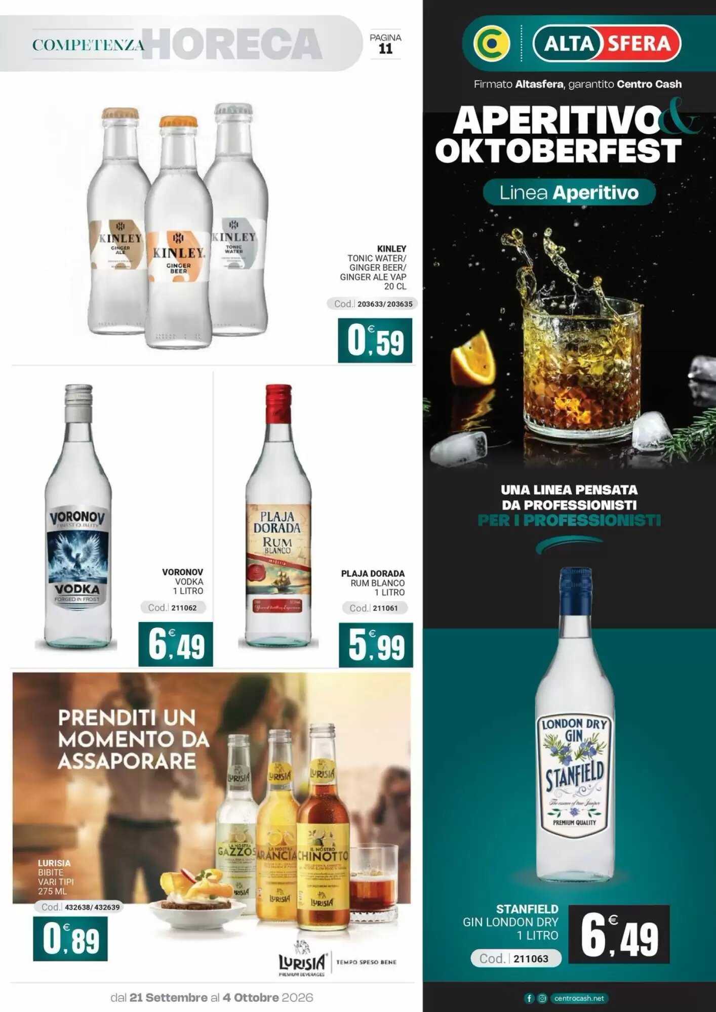 Volantino promozionale Centro Cash  valide dal 21/09/2026 - Pagina 11.