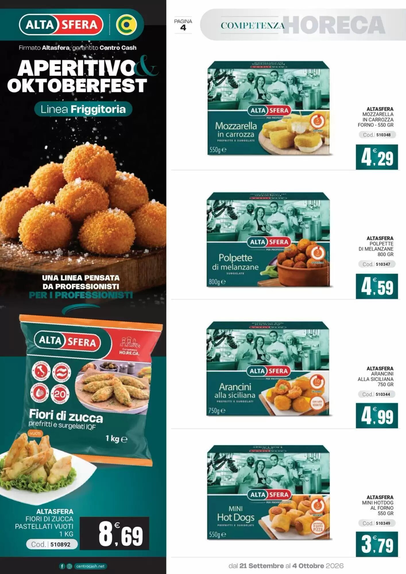 Volantino promozionale Centro Cash  valide dal 21/09/2026 - Pagina 4.