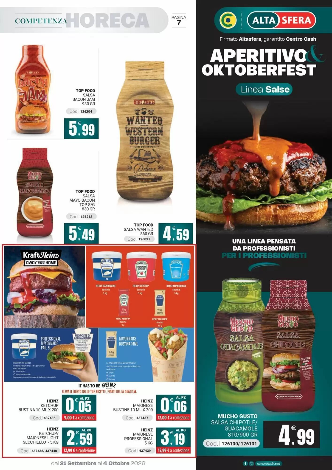 Volantino promozionale Centro Cash  valide dal 21/09/2026 - Pagina 7.