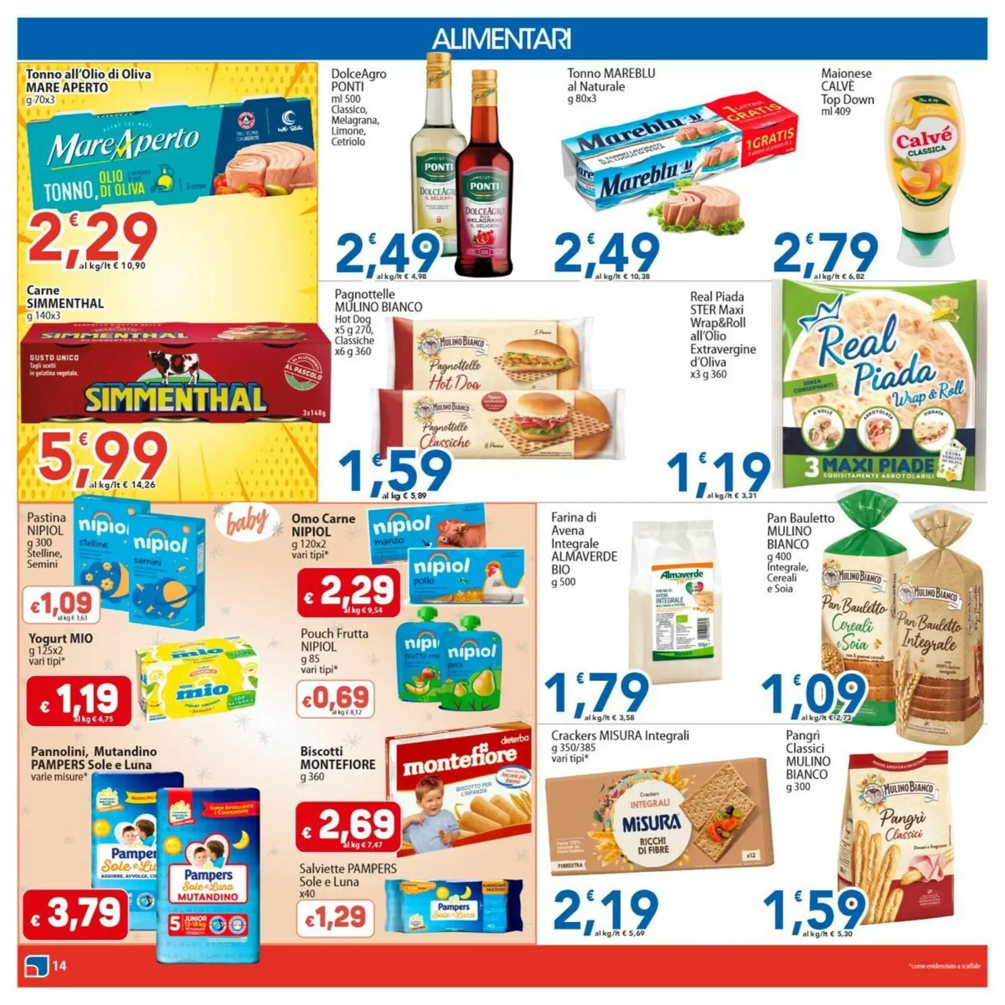 Volantino promozionale Sidis  valide dal 21/09/2026 - Pagina 14.