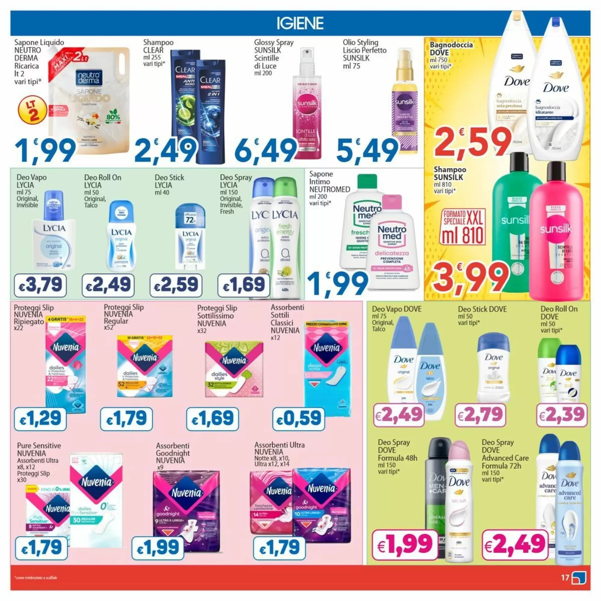 Volantino promozionale Sidis  valide dal 21/09/2026 - Pagina 17.