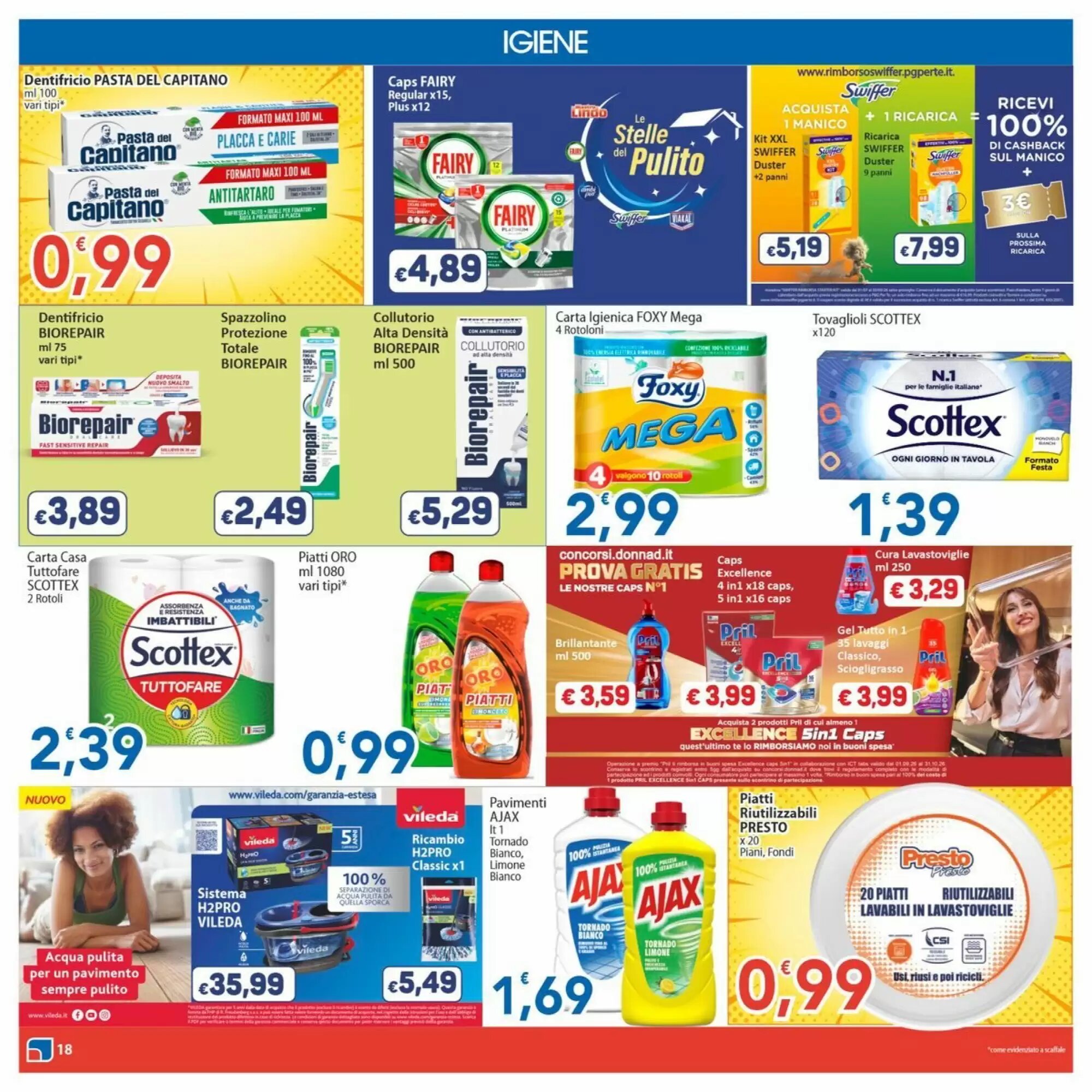 Volantino promozionale Sidis  valide dal 21/09/2026 - Pagina 18.