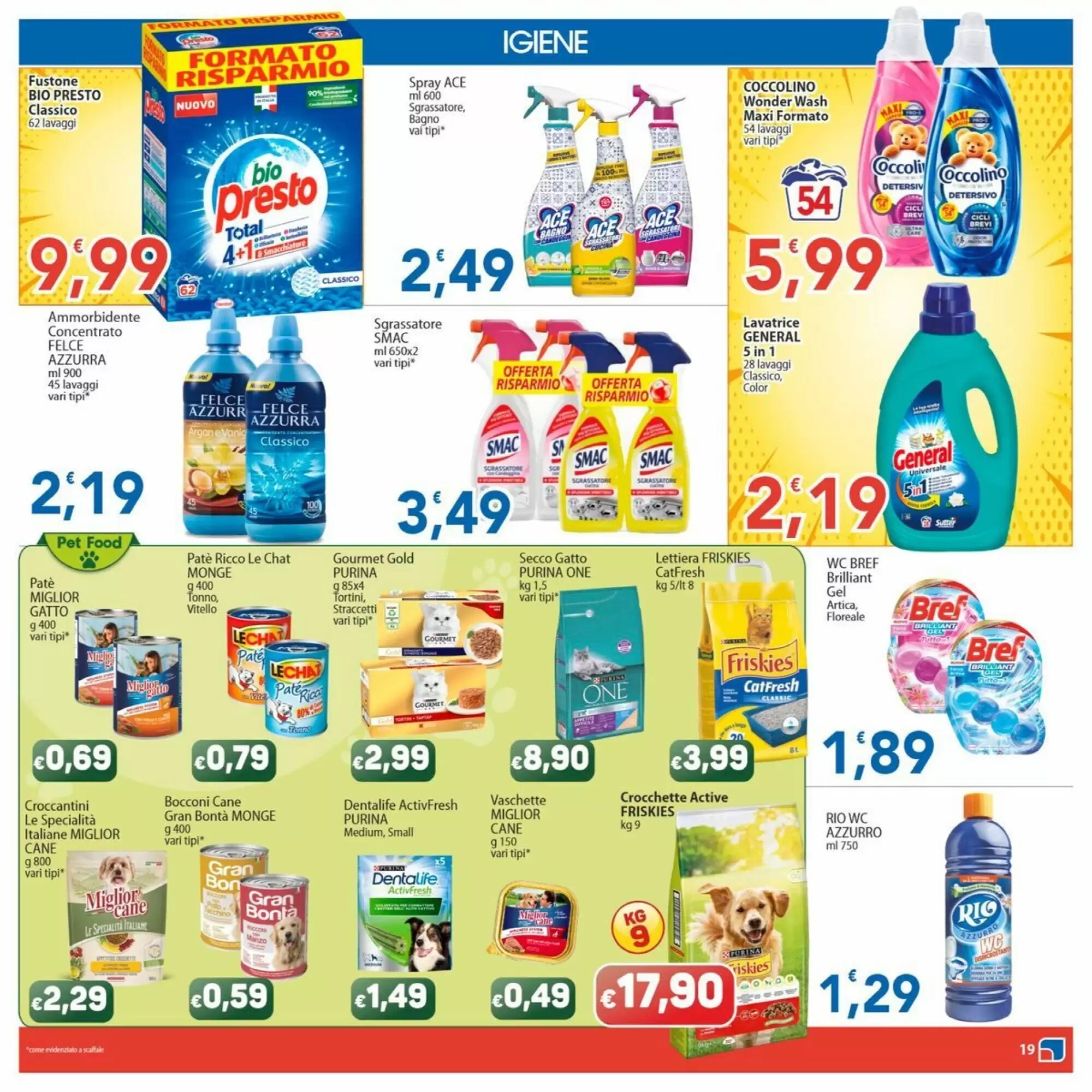 Volantino promozionale Sidis  valide dal 21/09/2026 - Pagina 19.