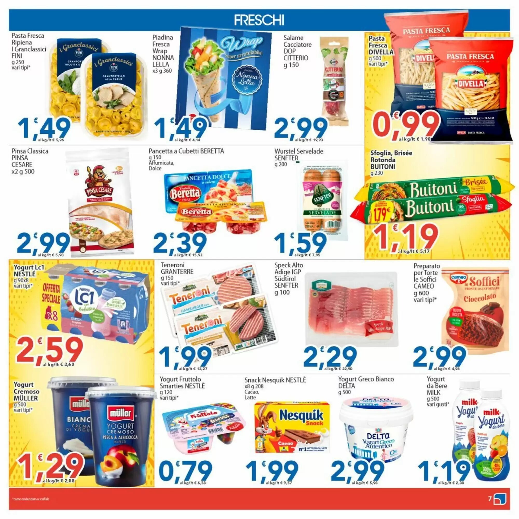 Volantino promozionale Sidis  valide dal 21/09/2026 - Pagina 7.