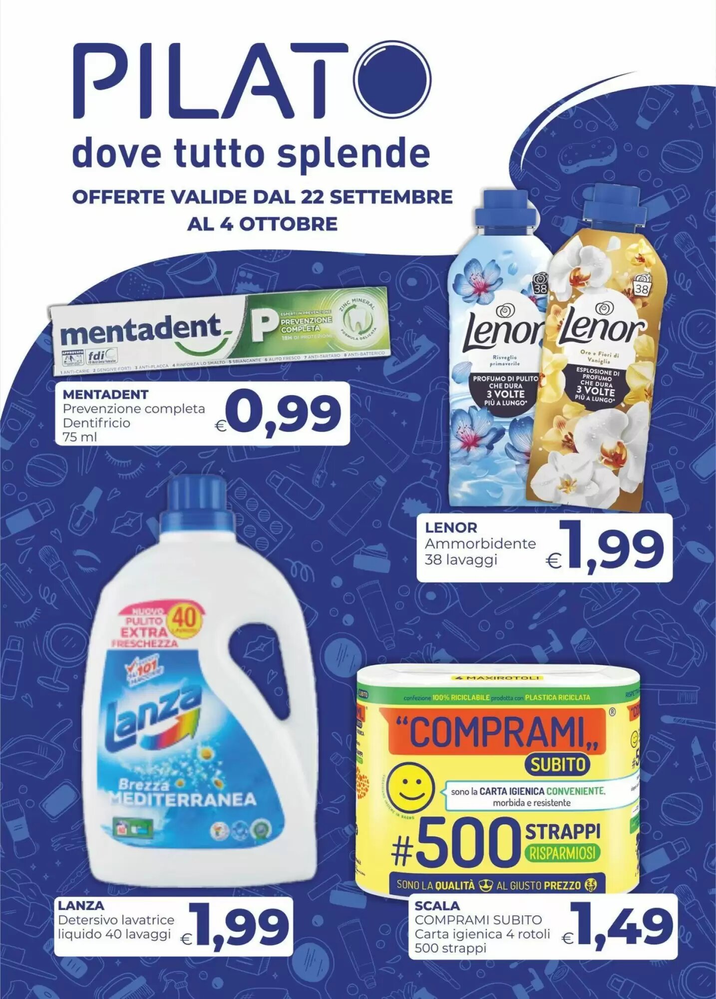 Volantino promozionale Pilato  valide dal 22/09/2026 - Pagina 1.