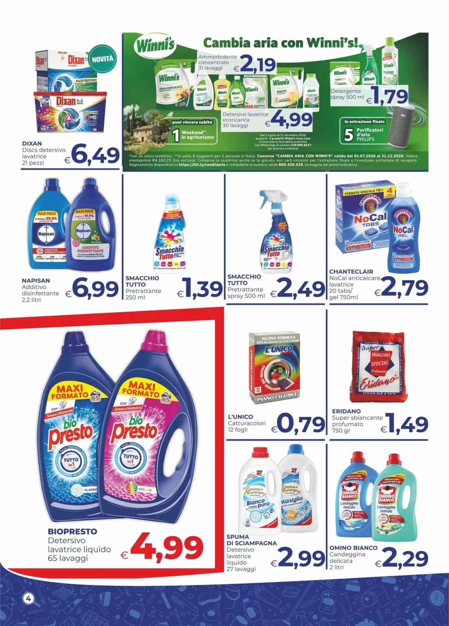Volantino promozionale Pilato  valide dal 22/09/2026 - Pagina 4.