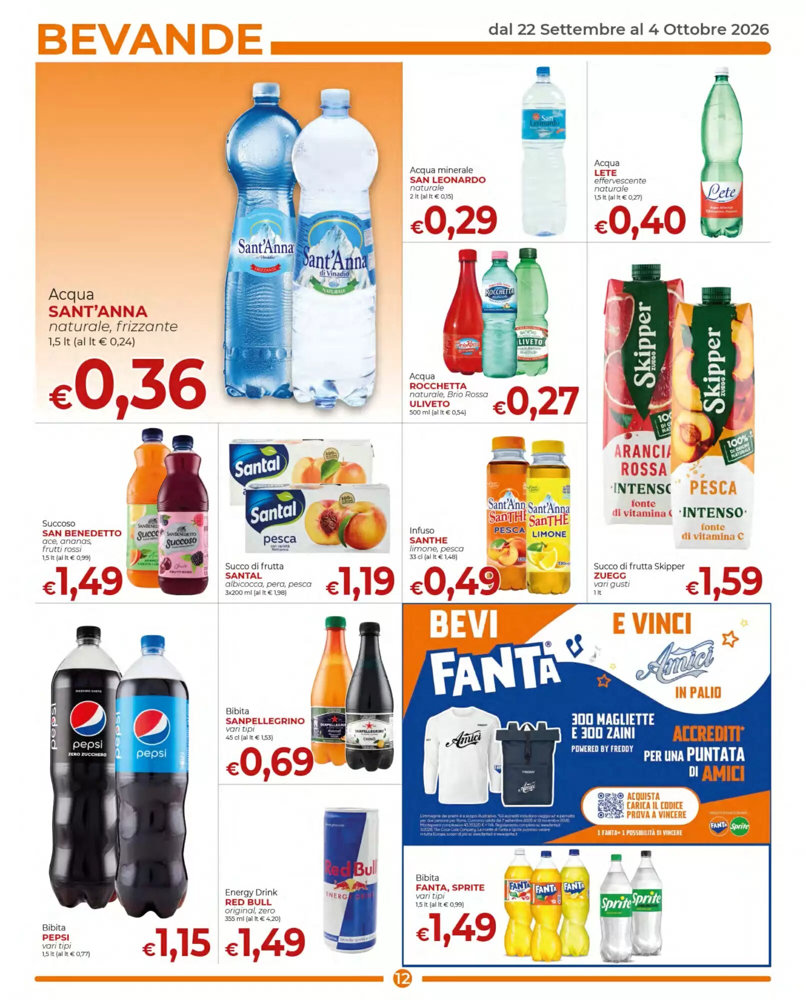 Volantino promozionale Maxi Nonna Isa  valide dal 22/09/2026 - Pagina 12.