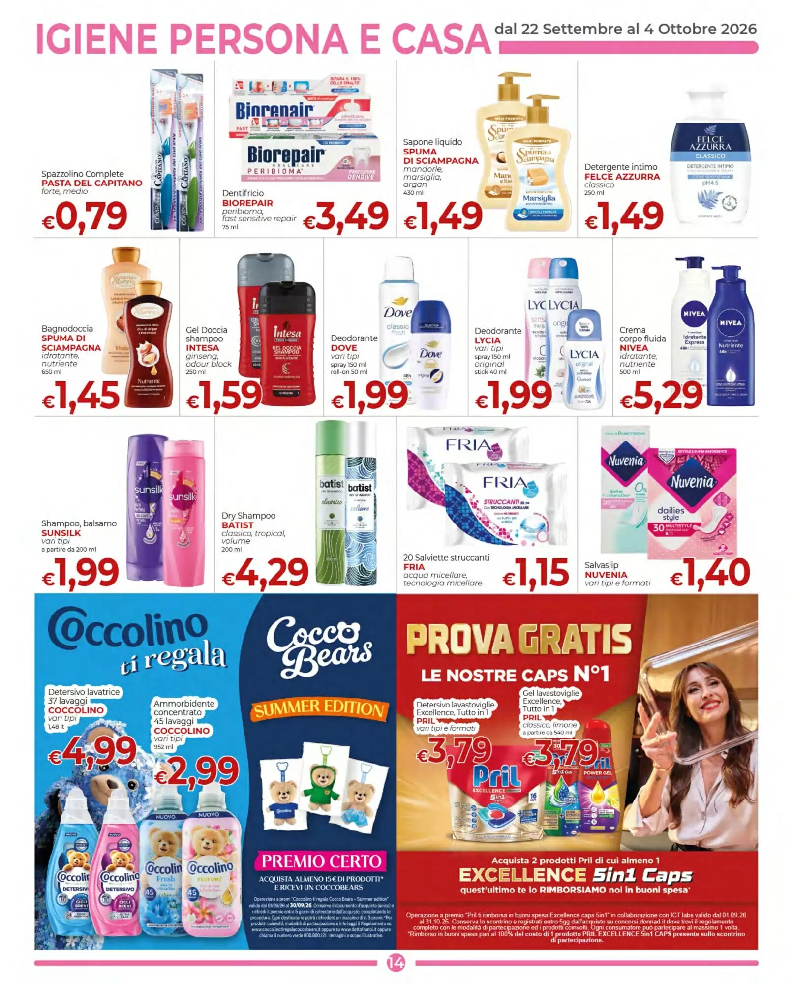 Volantino promozionale Maxi Nonna Isa  valide dal 22/09/2026 - Pagina 14.