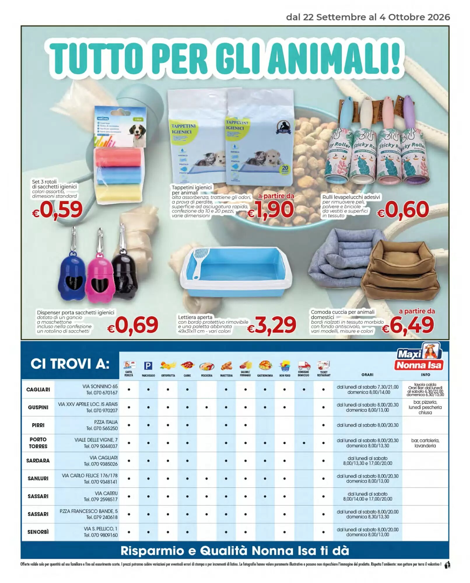 Volantino promozionale Maxi Nonna Isa  valide dal 22/09/2026 - Pagina 16.