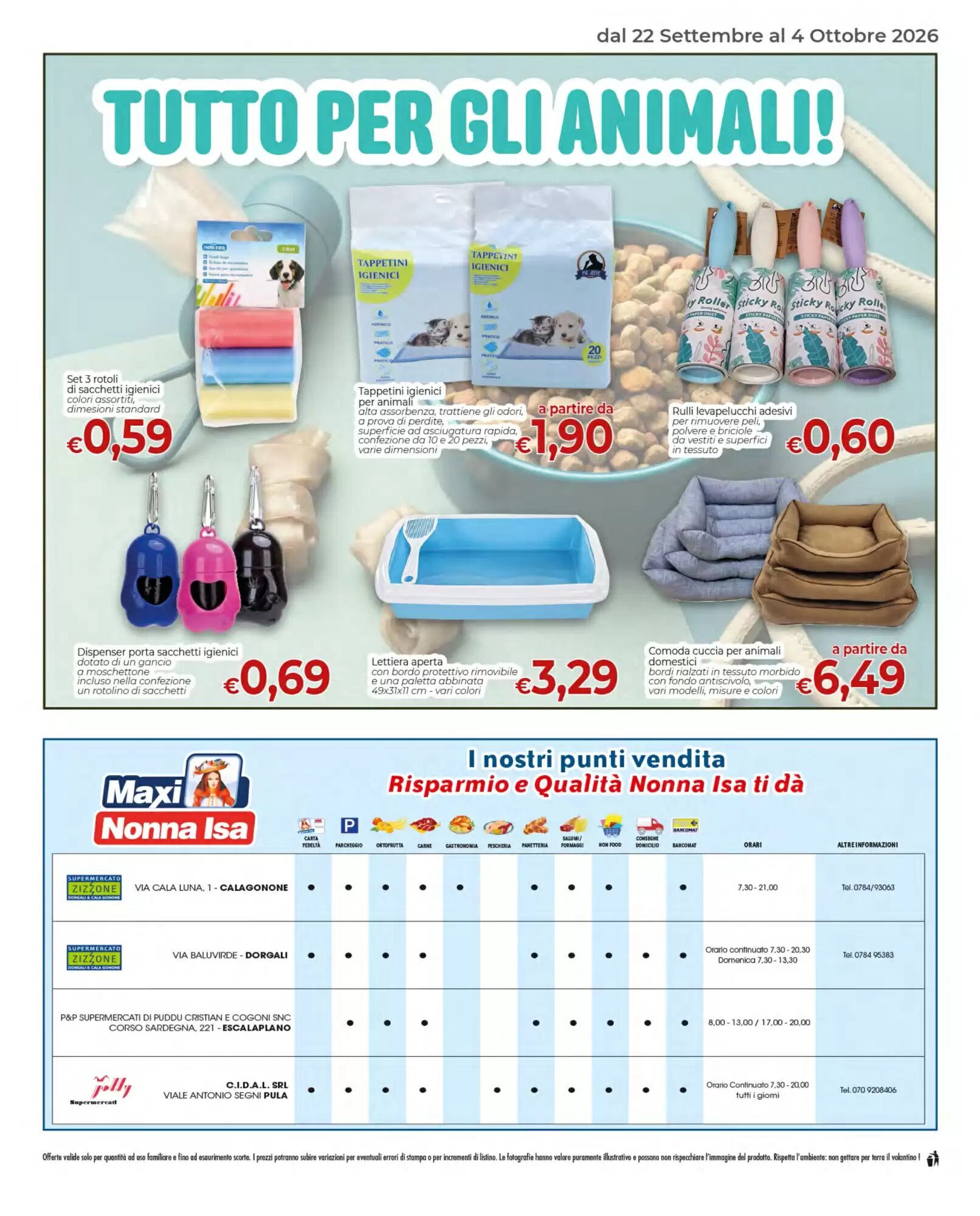 Volantino promozionale Maxi Nonna Isa  valide dal 22/09/2026 - Pagina 17.