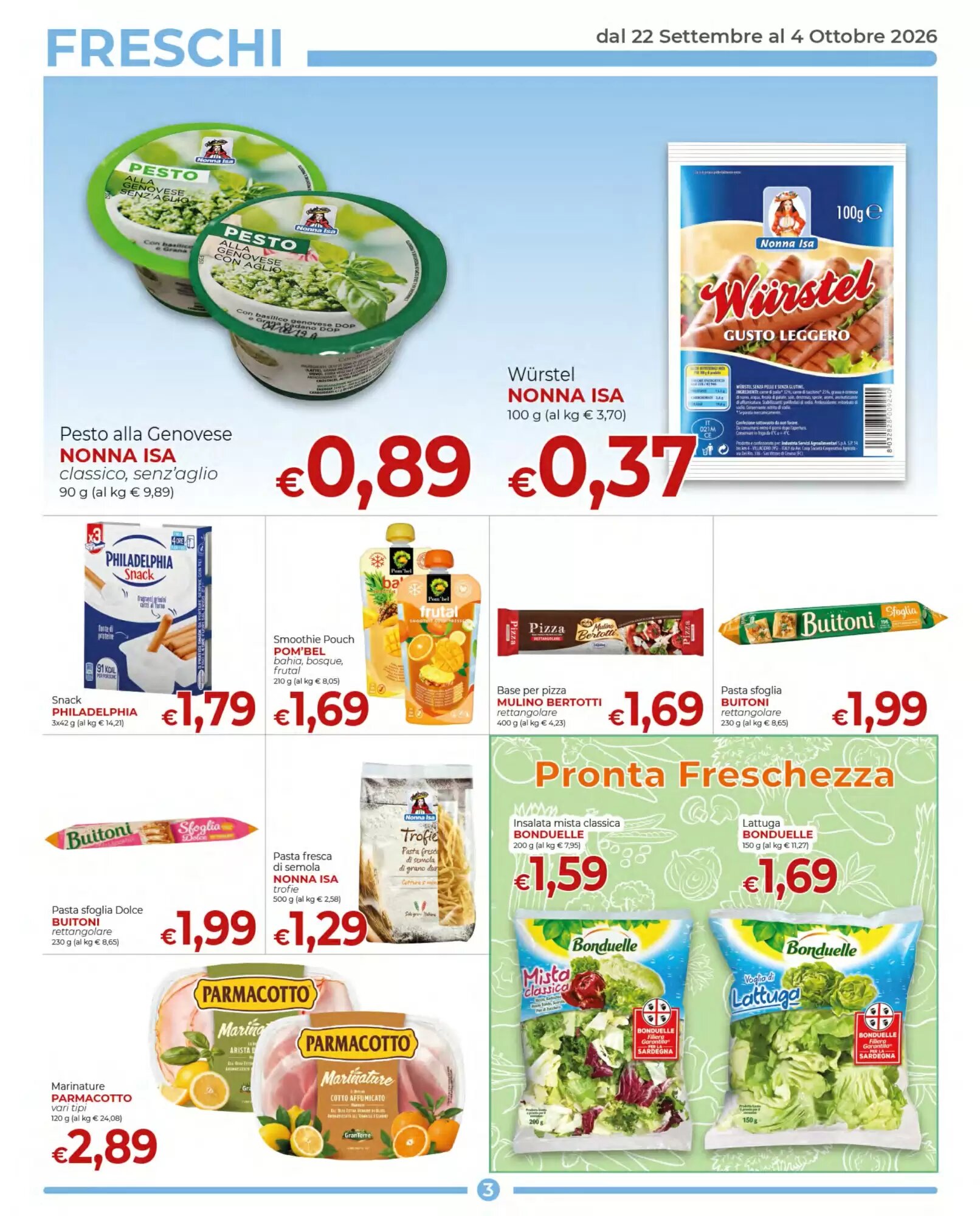Volantino promozionale Maxi Nonna Isa  valide dal 22/09/2026 - Pagina 3.