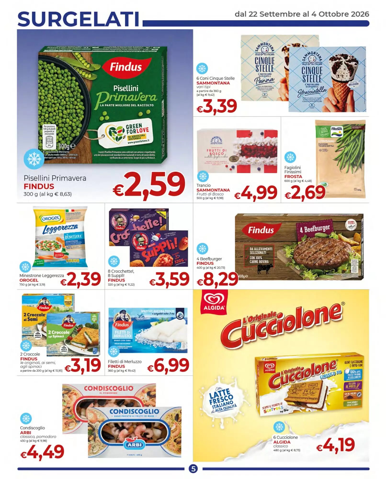 Volantino promozionale Maxi Nonna Isa  valide dal 22/09/2026 - Pagina 5.