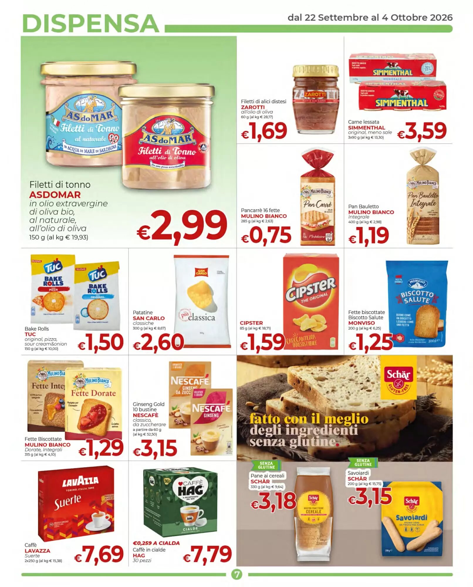 Volantino promozionale Maxi Nonna Isa  valide dal 22/09/2026 - Pagina 7.