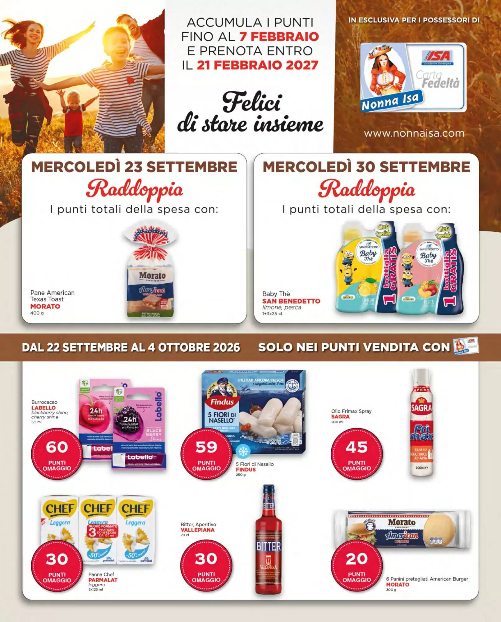 Volantino promozionale Maxi Nonna Isa  valide dal 22/09/2026 - Pagina 9.