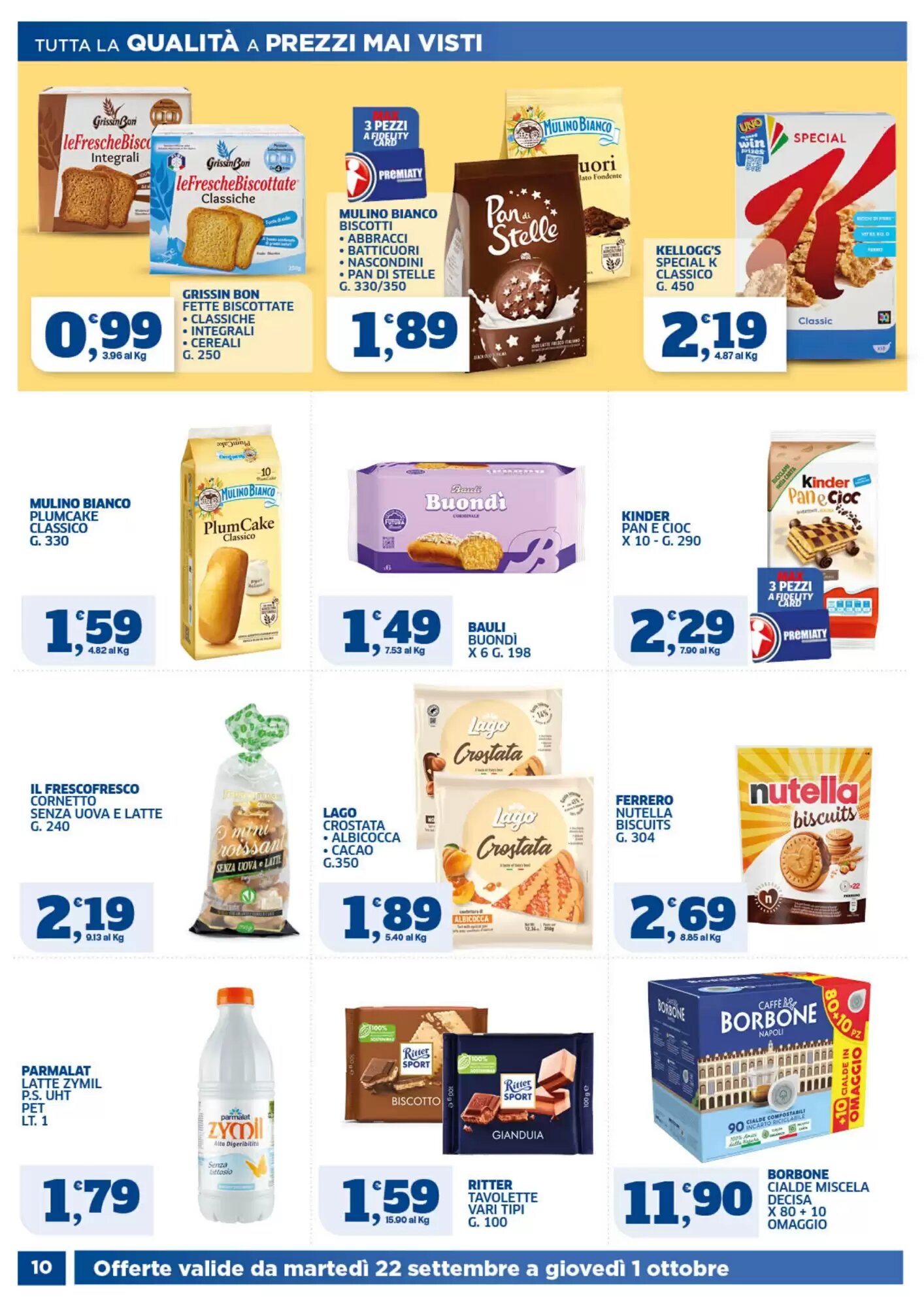 Volantino promozionale Ok Sigma  valide dal 22/09/2026 - Pagina 10.