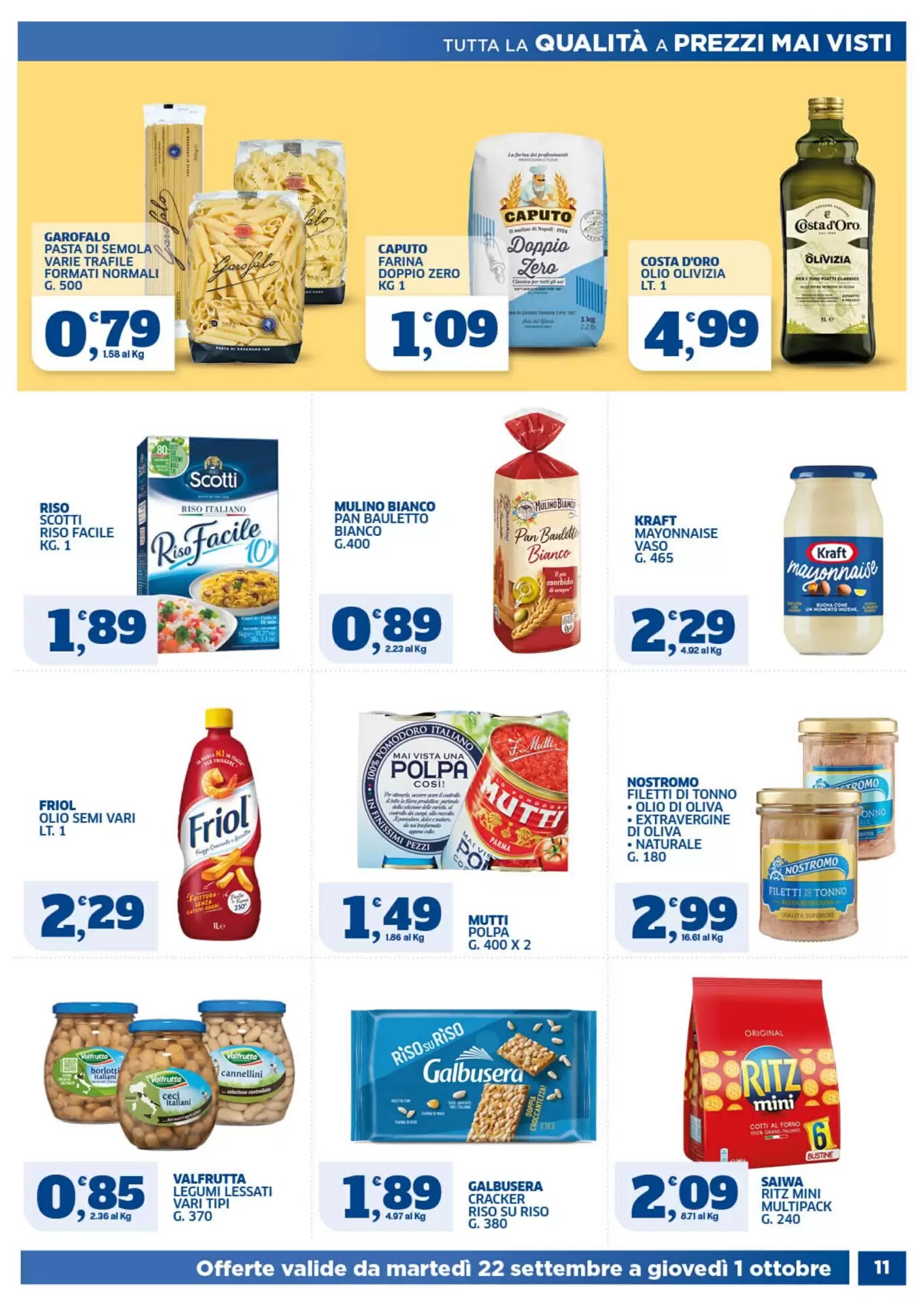 Volantino promozionale Ok Sigma  valide dal 22/09/2026 - Pagina 11.