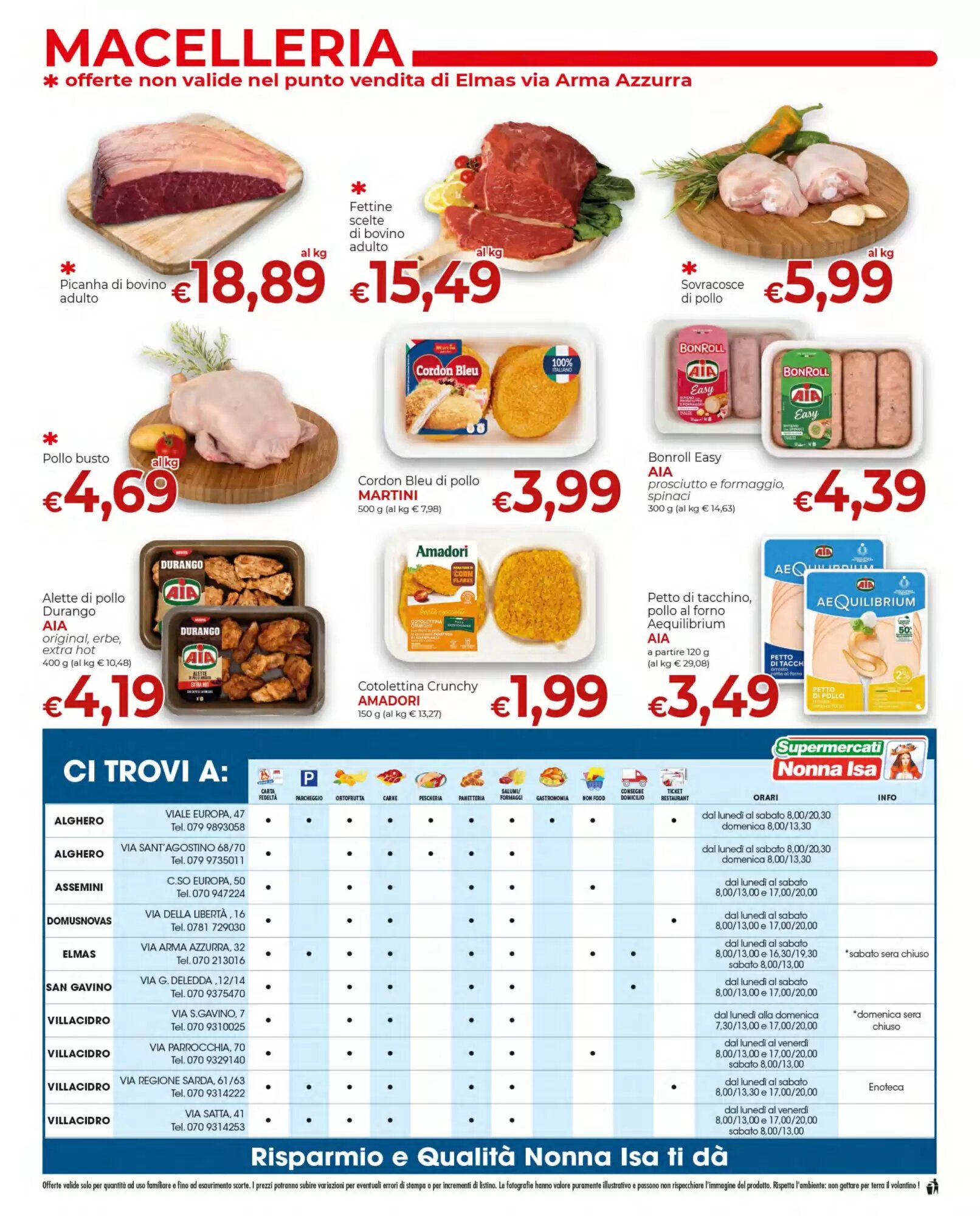 Volantino promozionale Supermercati Nonna Isa  valide dal 22/09/2026 - Pagina 12.