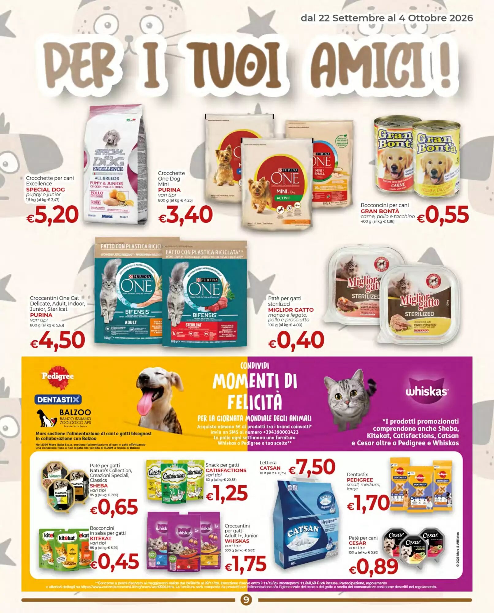 Volantino promozionale Supermercati Nonna Isa  valide dal 22/09/2026 - Pagina 9.