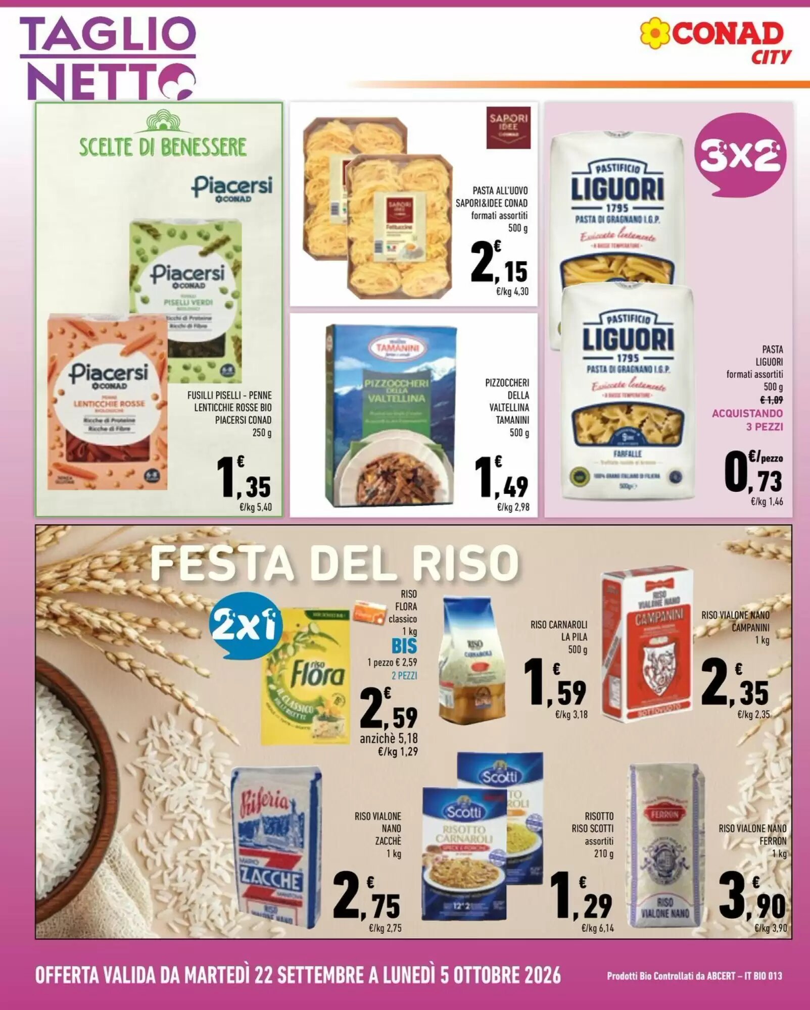 Volantino promozionale Conad City  valide dal 22/09/2026 - Pagina 10.