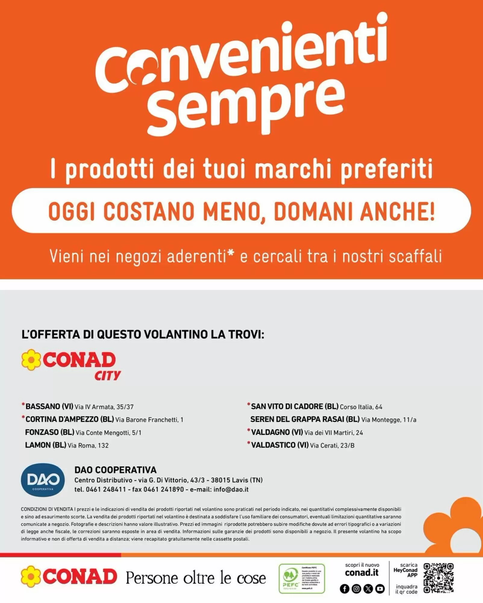 Volantino promozionale Conad City  valide dal 22/09/2026 - Pagina 20.
