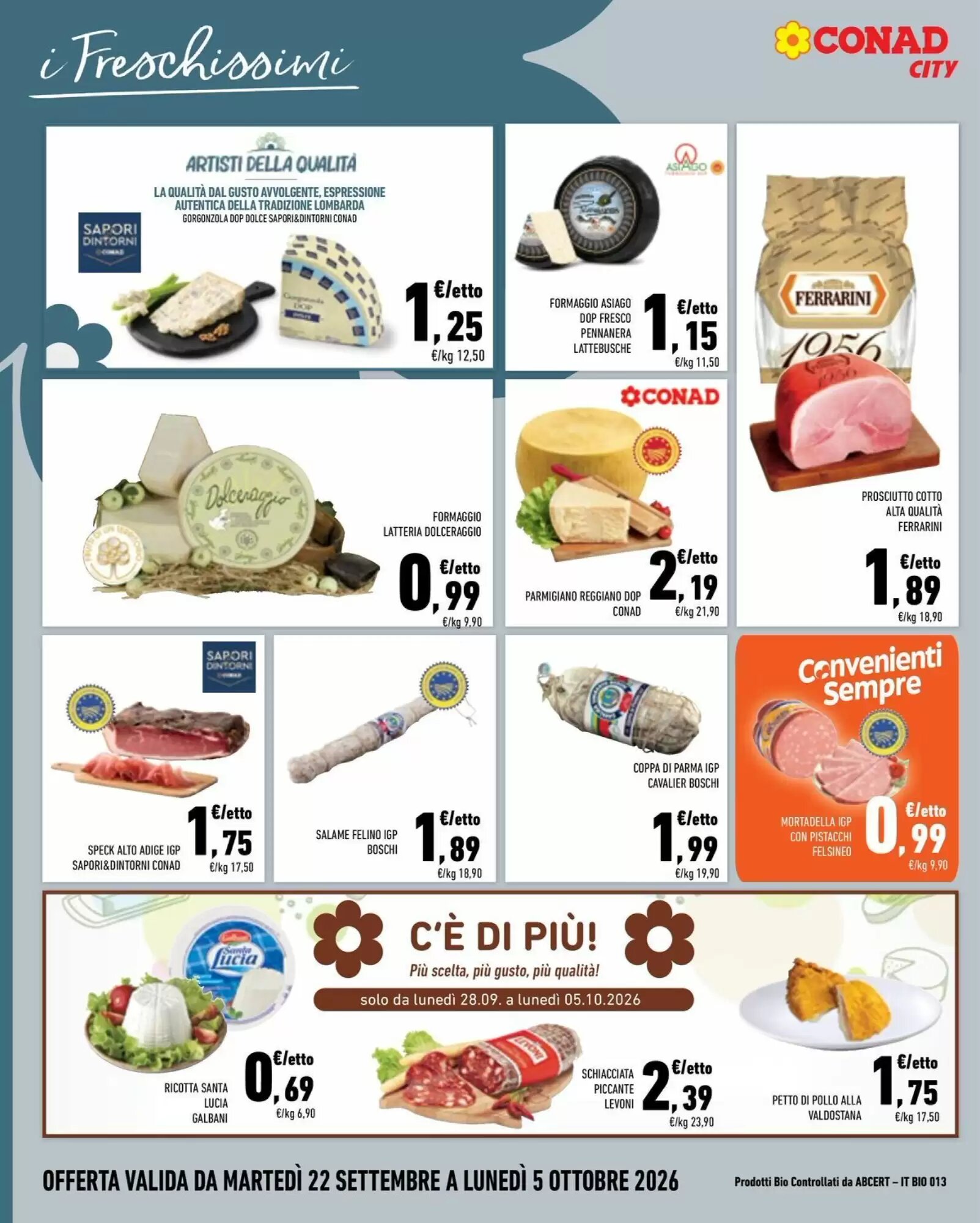 Volantino promozionale Conad City  valide dal 22/09/2026 - Pagina 6.