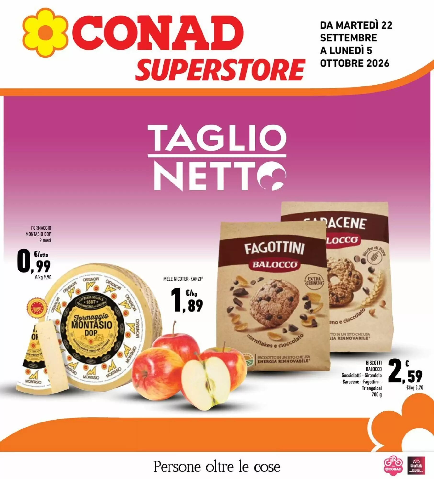 Volantino promozionale Conad Superstore valide dal 22/09/2026 - Pagina 1.