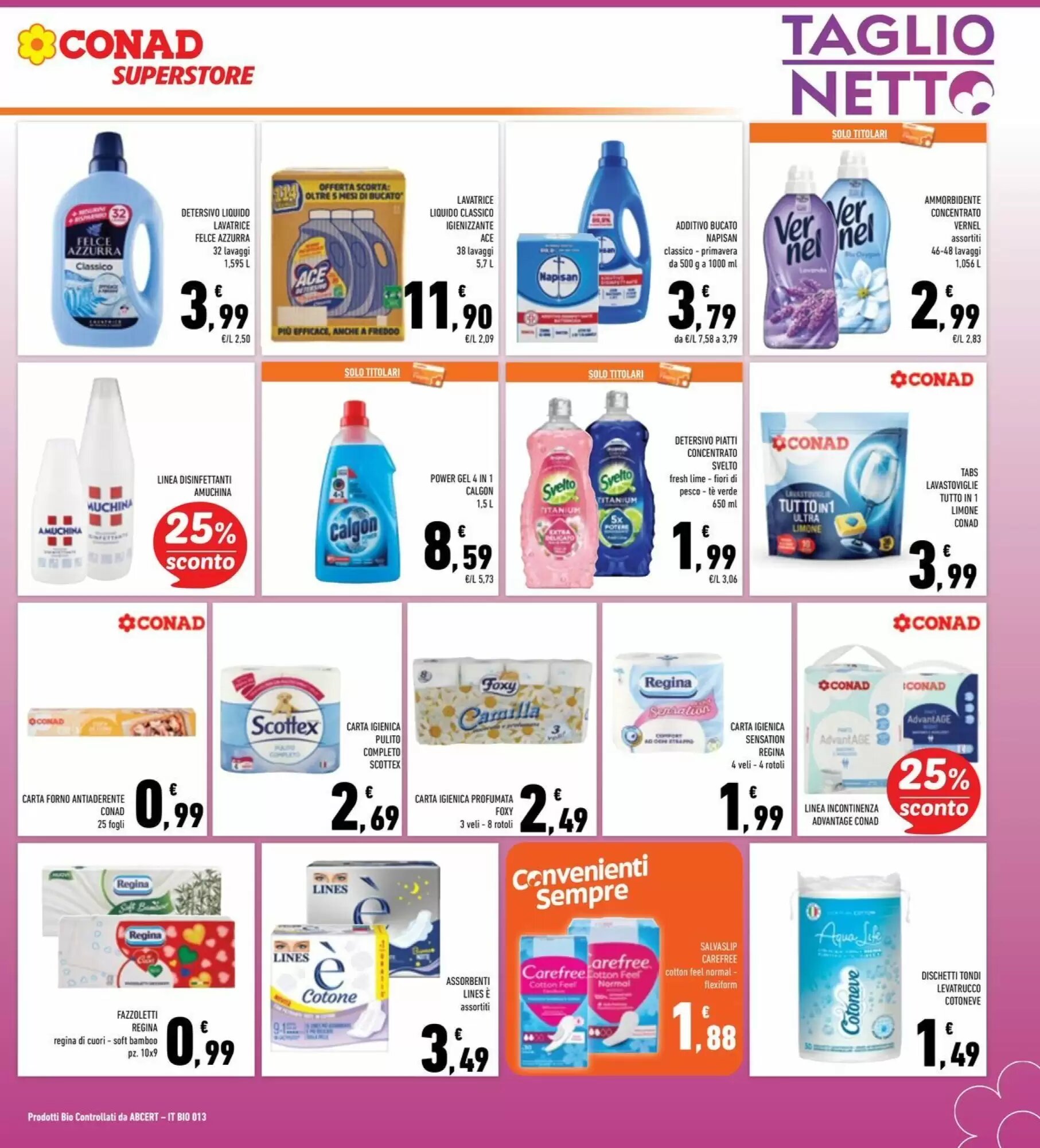 Volantino promozionale Conad Superstore  valide dal 22/09/2026 - Pagina 23.