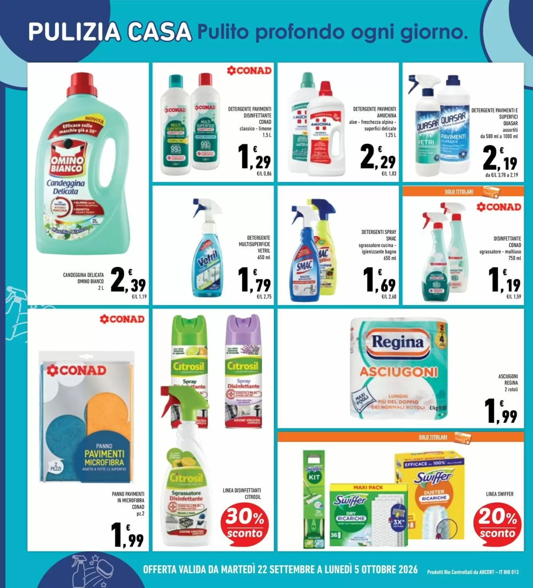 Volantino promozionale Conad Superstore  valide dal 22/09/2026 - Pagina 24.