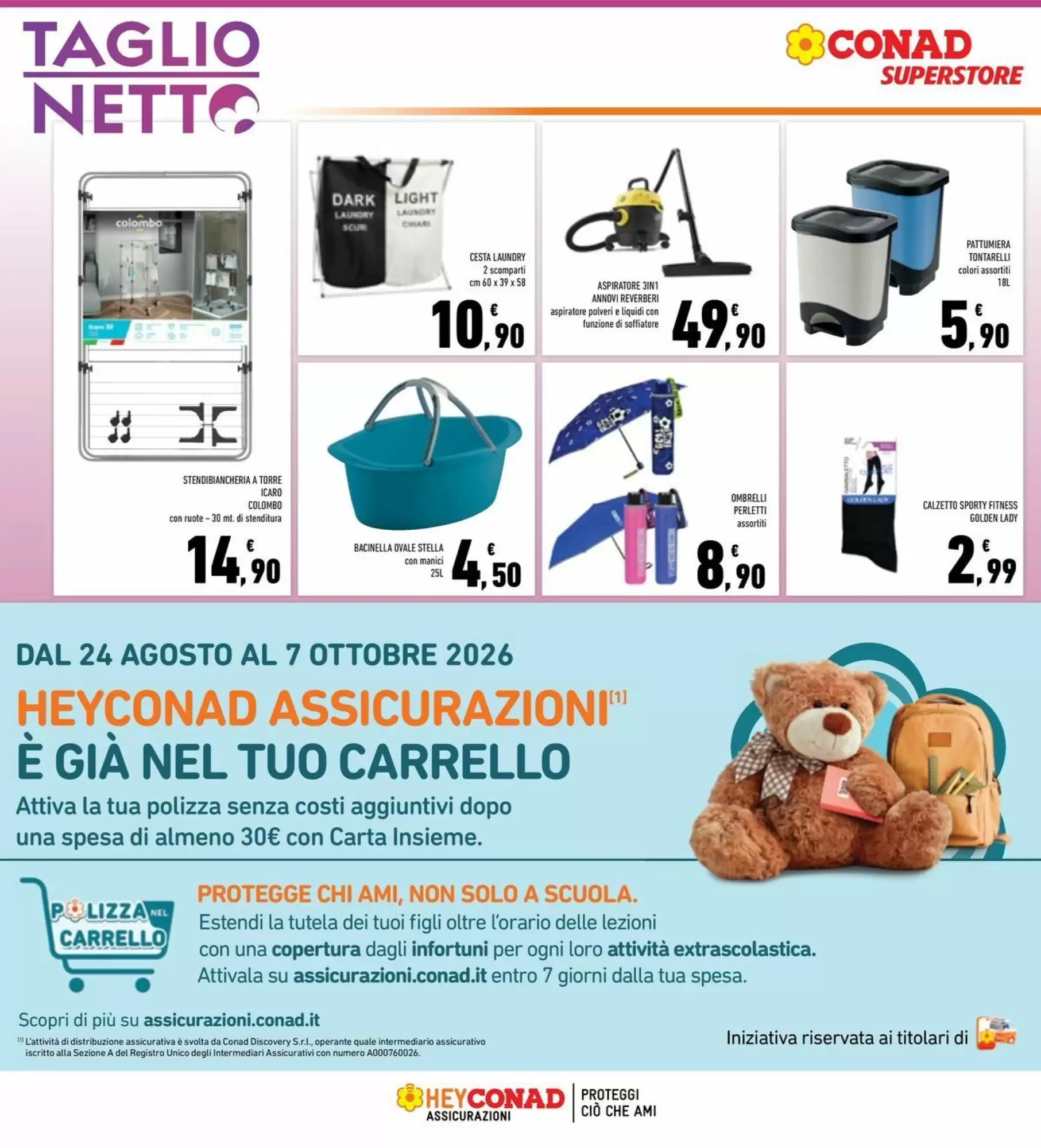 Volantino promozionale Conad Superstore  valide dal 22/09/2026 - Pagina 30.