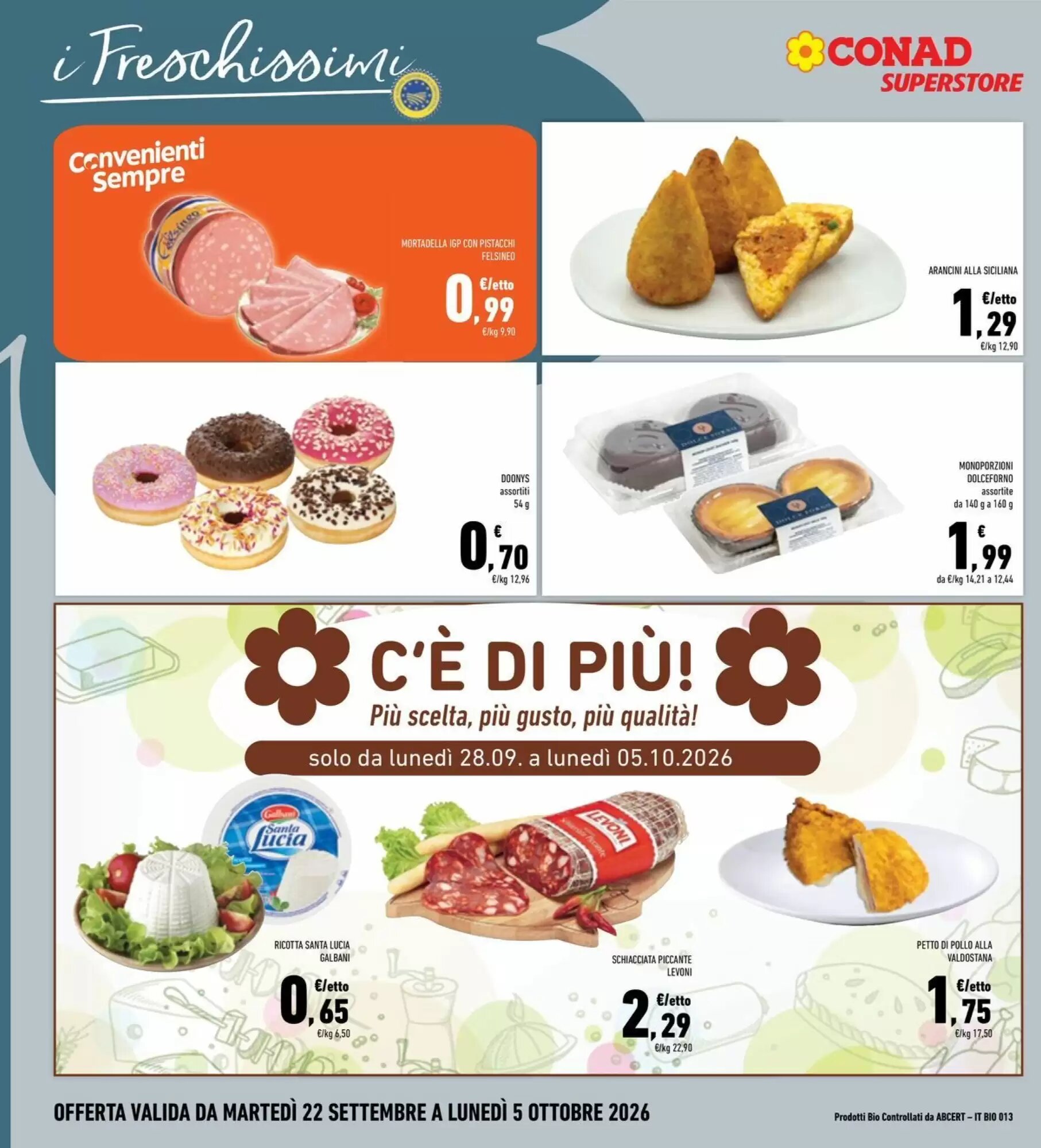 Volantino promozionale Conad Superstore  valide dal 22/09/2026 - Pagina 8.