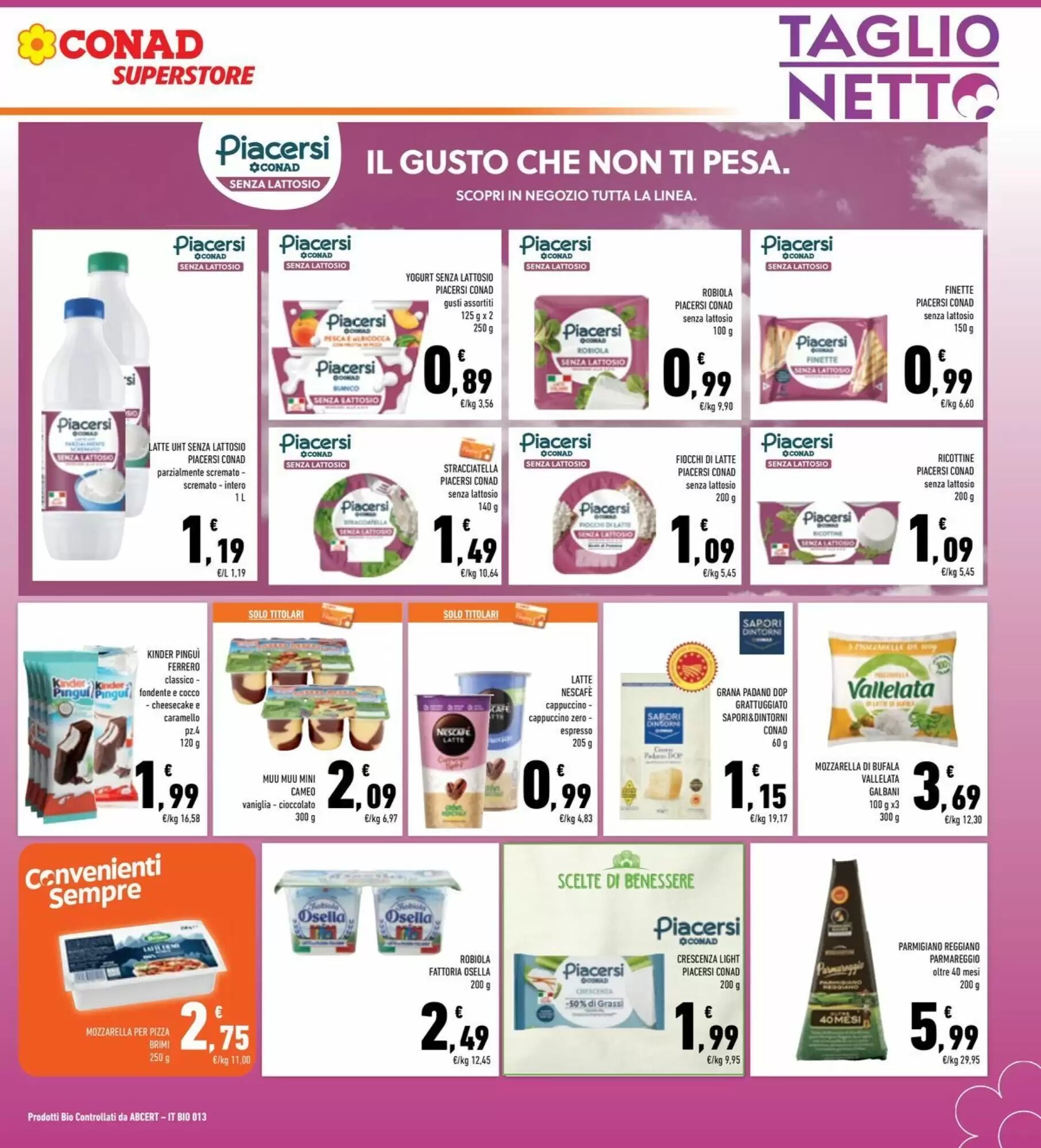 Volantino promozionale Conad Superstore  valide dal 22/09/2026 - Pagina 9.