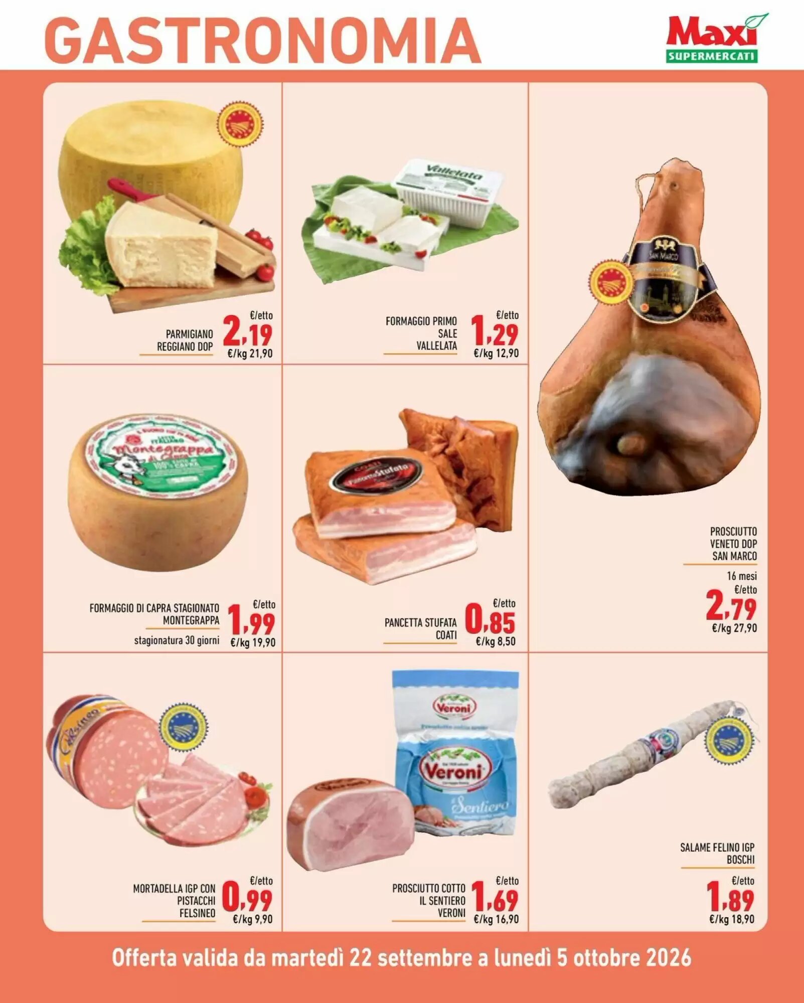 Volantino promozionale Maxi Supermercati  valide dal 22/09/2026 - Pagina 3.