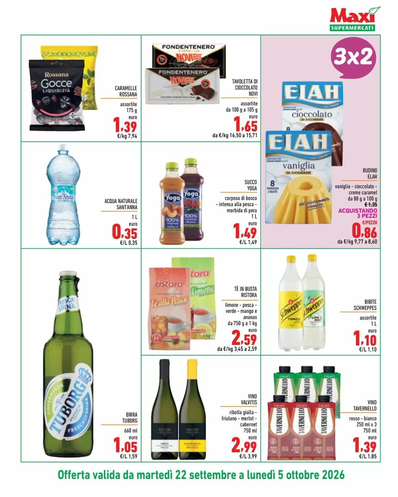 Volantino promozionale Maxi Supermercati  valide dal 22/09/2026 - Pagina 7.