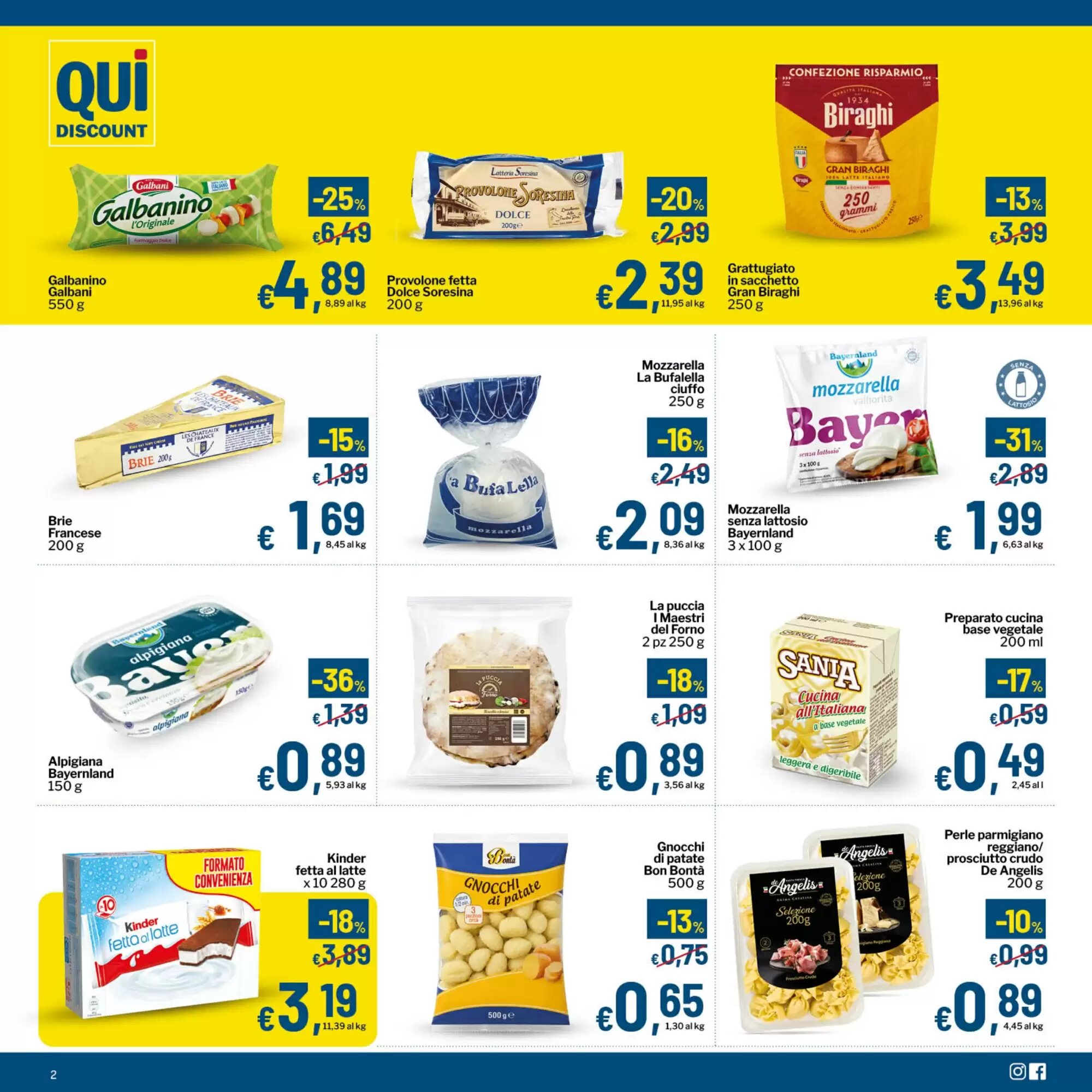 Volantino promozionale Qui Discount  valide dal 22/09/2026 - Pagina 2.
