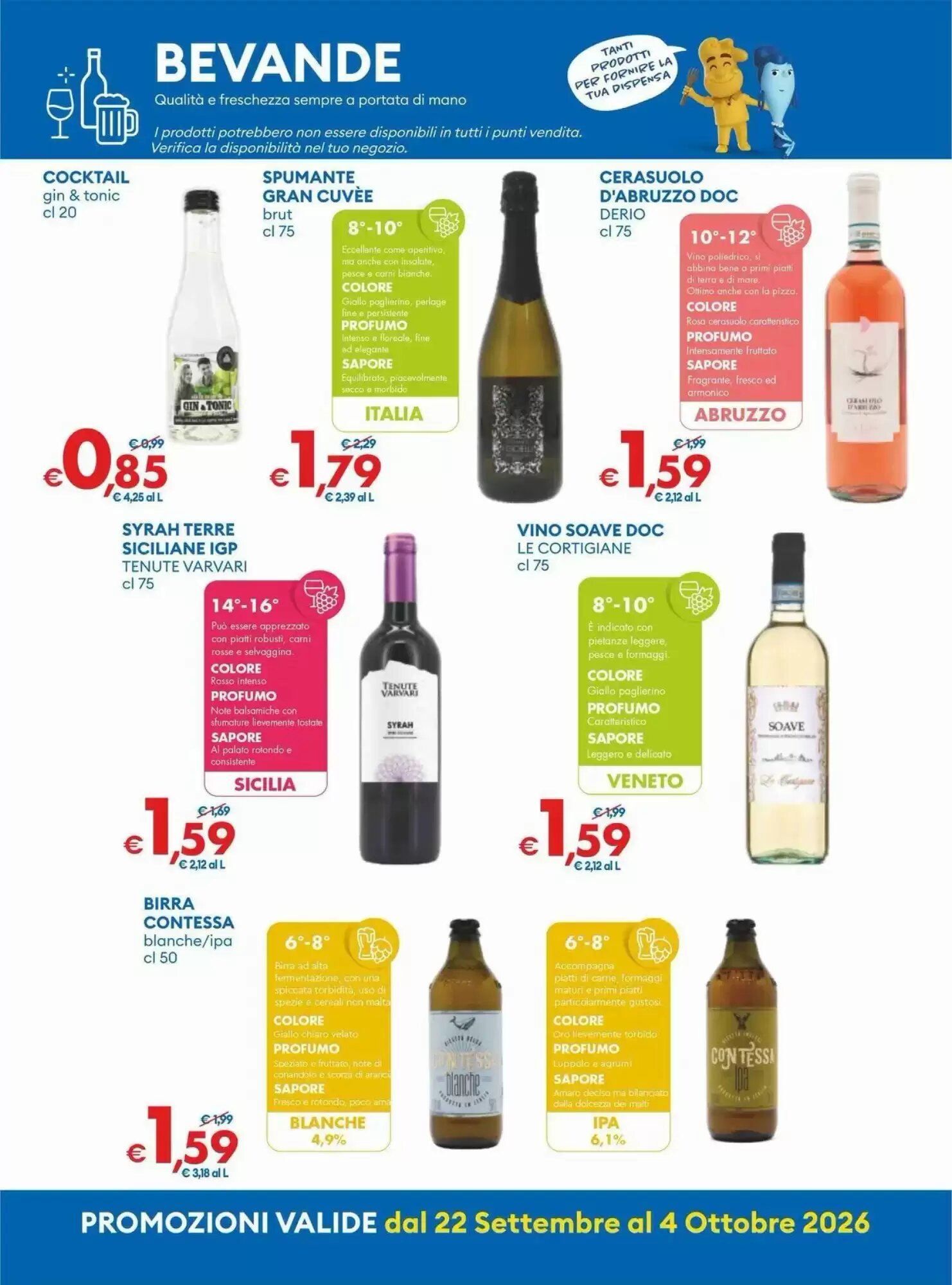 Volantino promozionale MD Discount  valide dal 22/09/2026 - Pagina 20.