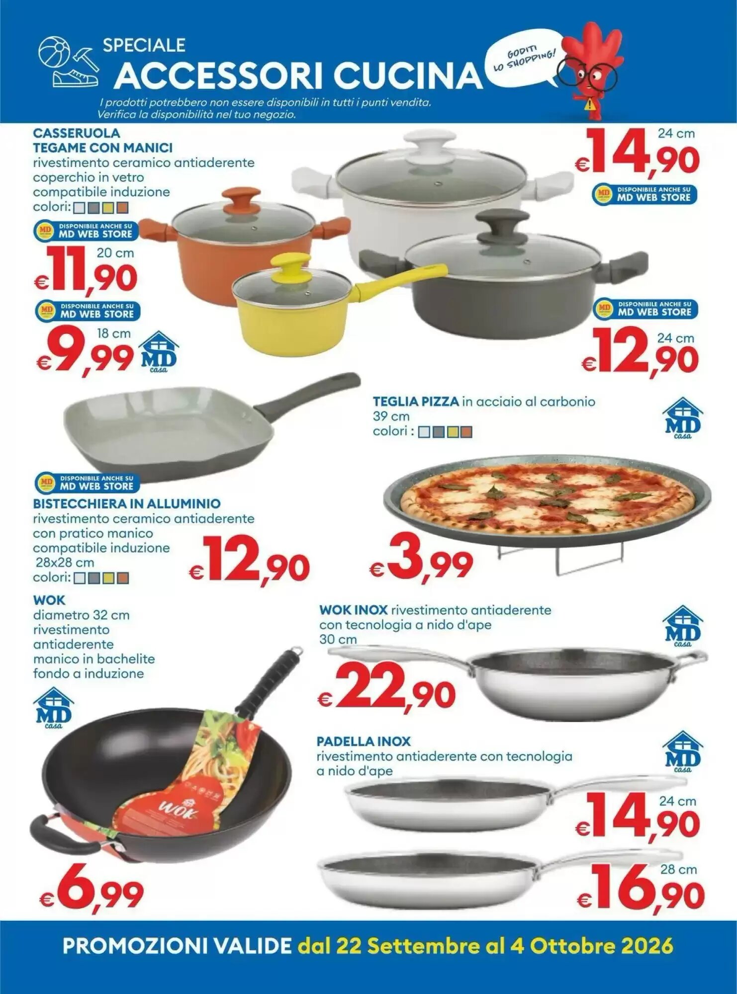 Volantino promozionale MD Discount  valide dal 22/09/2026 - Pagina 28.