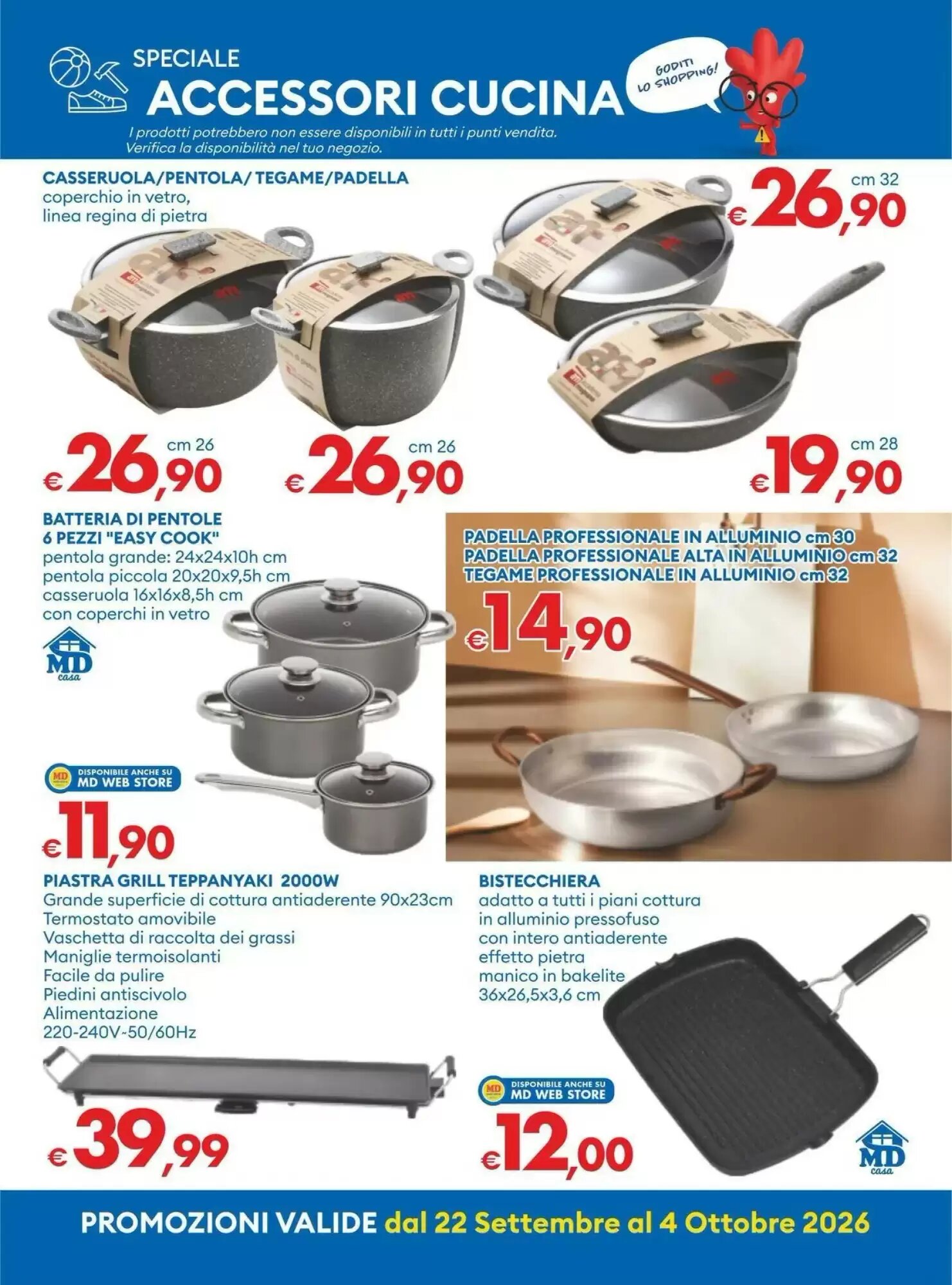 Volantino promozionale MD Discount  valide dal 22/09/2026 - Pagina 29.