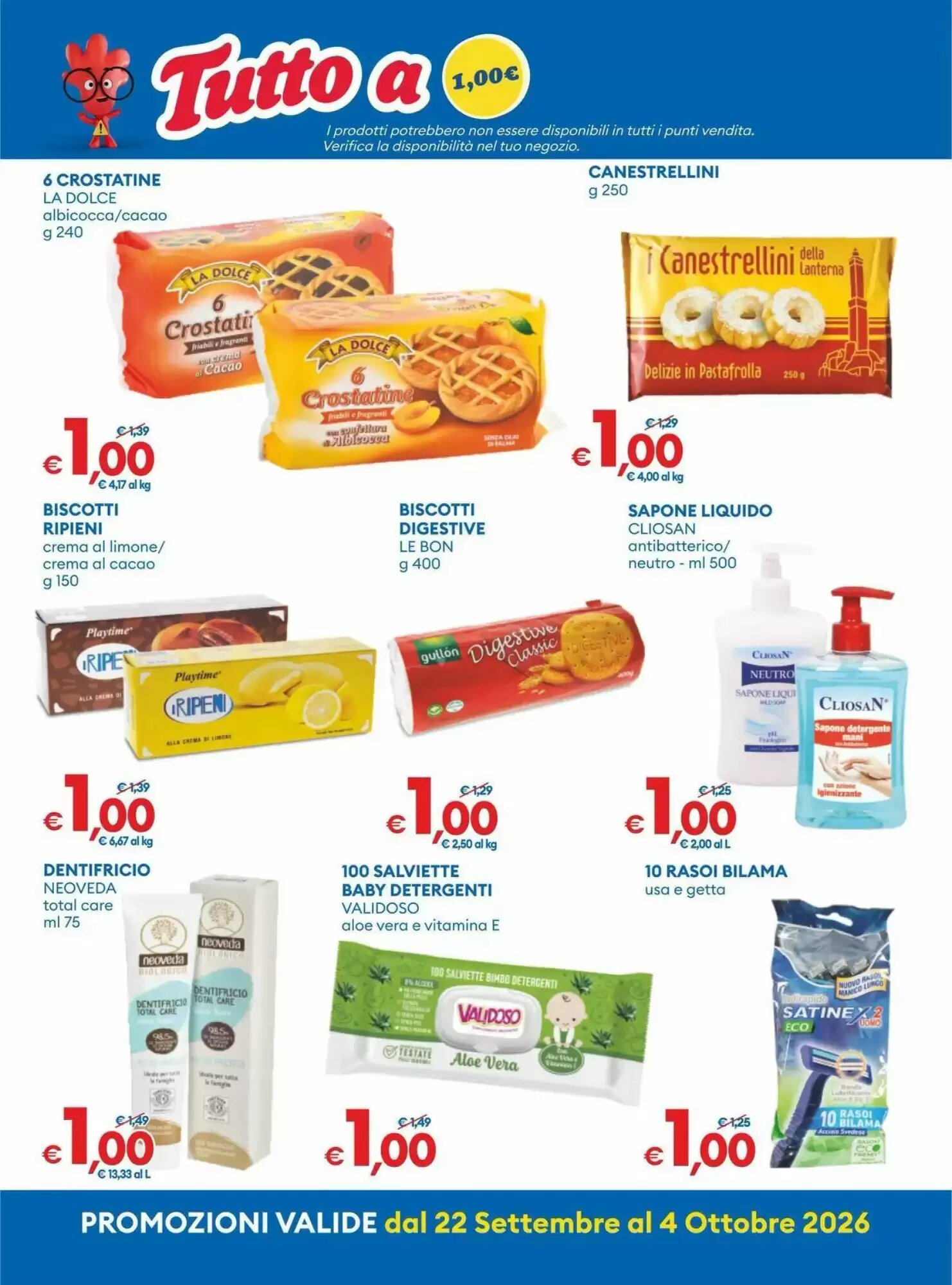 Volantino promozionale MD Discount  valide dal 22/09/2026 - Pagina 6.