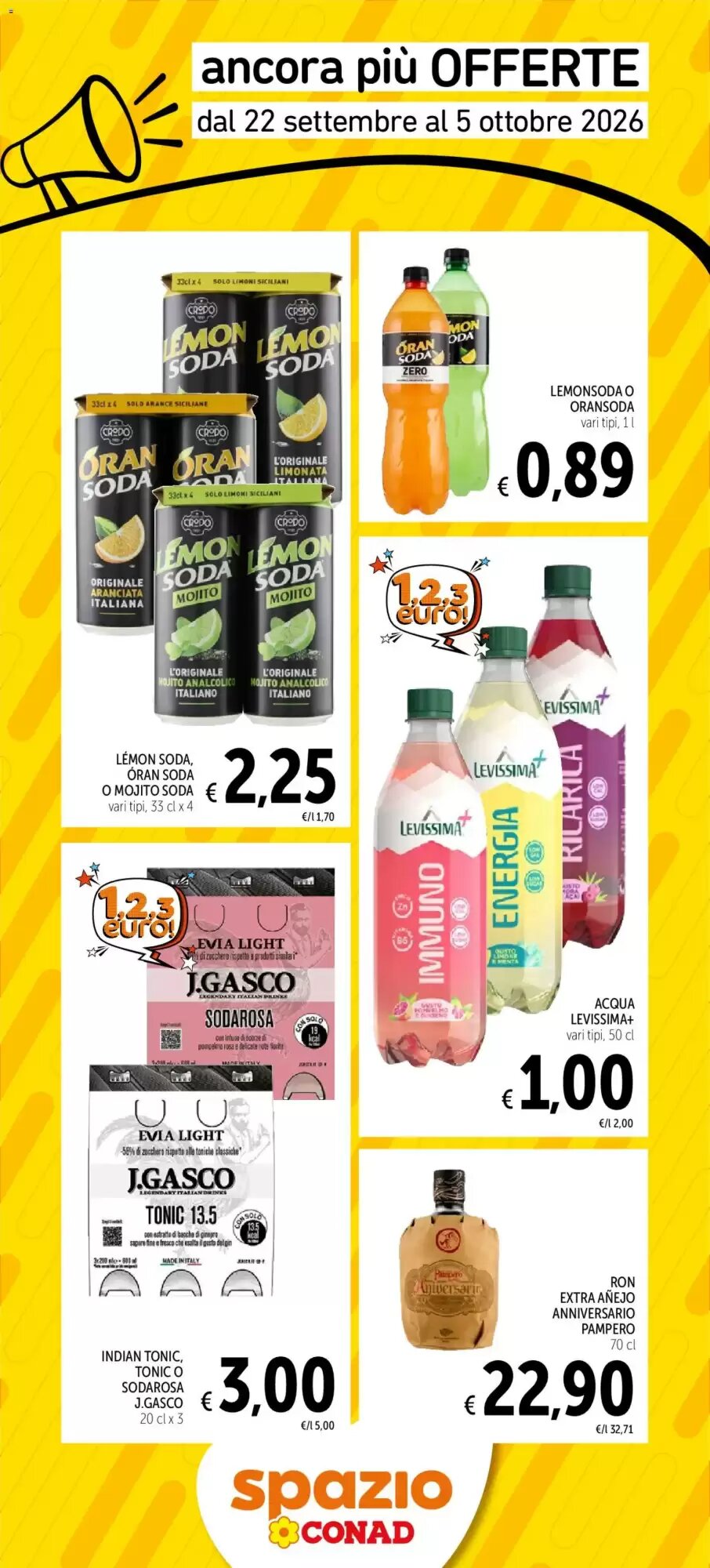 Volantino promozionale Spazio Conad  valide dal 22/09/2026 - Pagina 2.