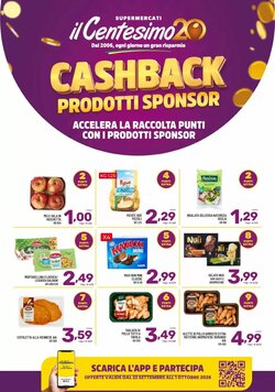 Volantino promozionale Il Centesimo  valide dal 22/09/2026