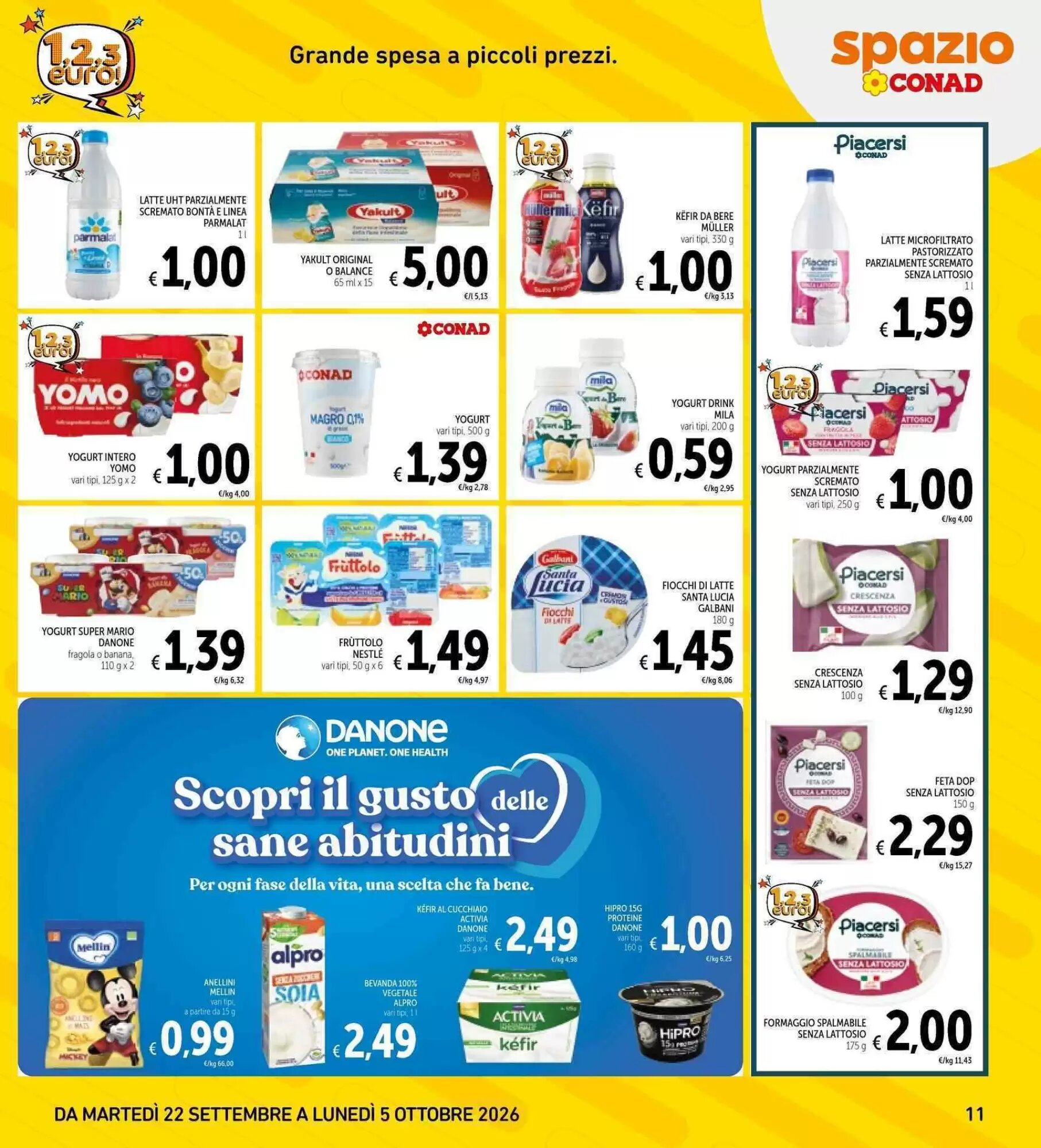 Volantino promozionale Spazio Conad  valide dal 22/09/2026 - Pagina 11.