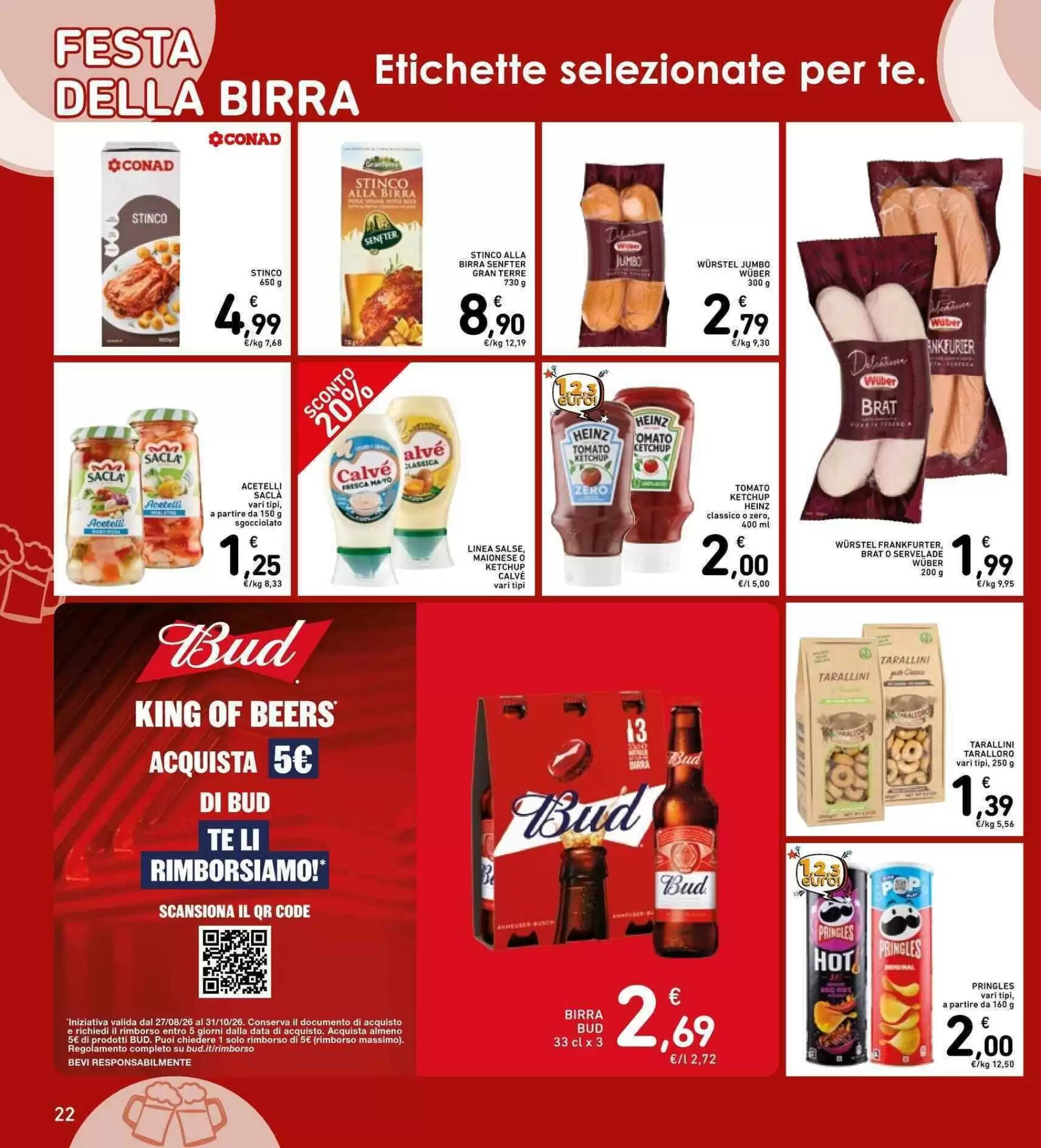 Volantino promozionale Spazio Conad  valide dal 22/09/2026 - Pagina 22.