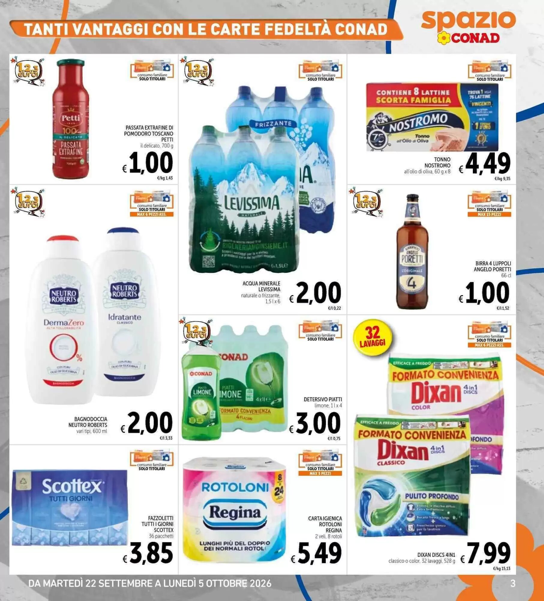 Volantino promozionale Spazio Conad  valide dal 22/09/2026 - Pagina 3.