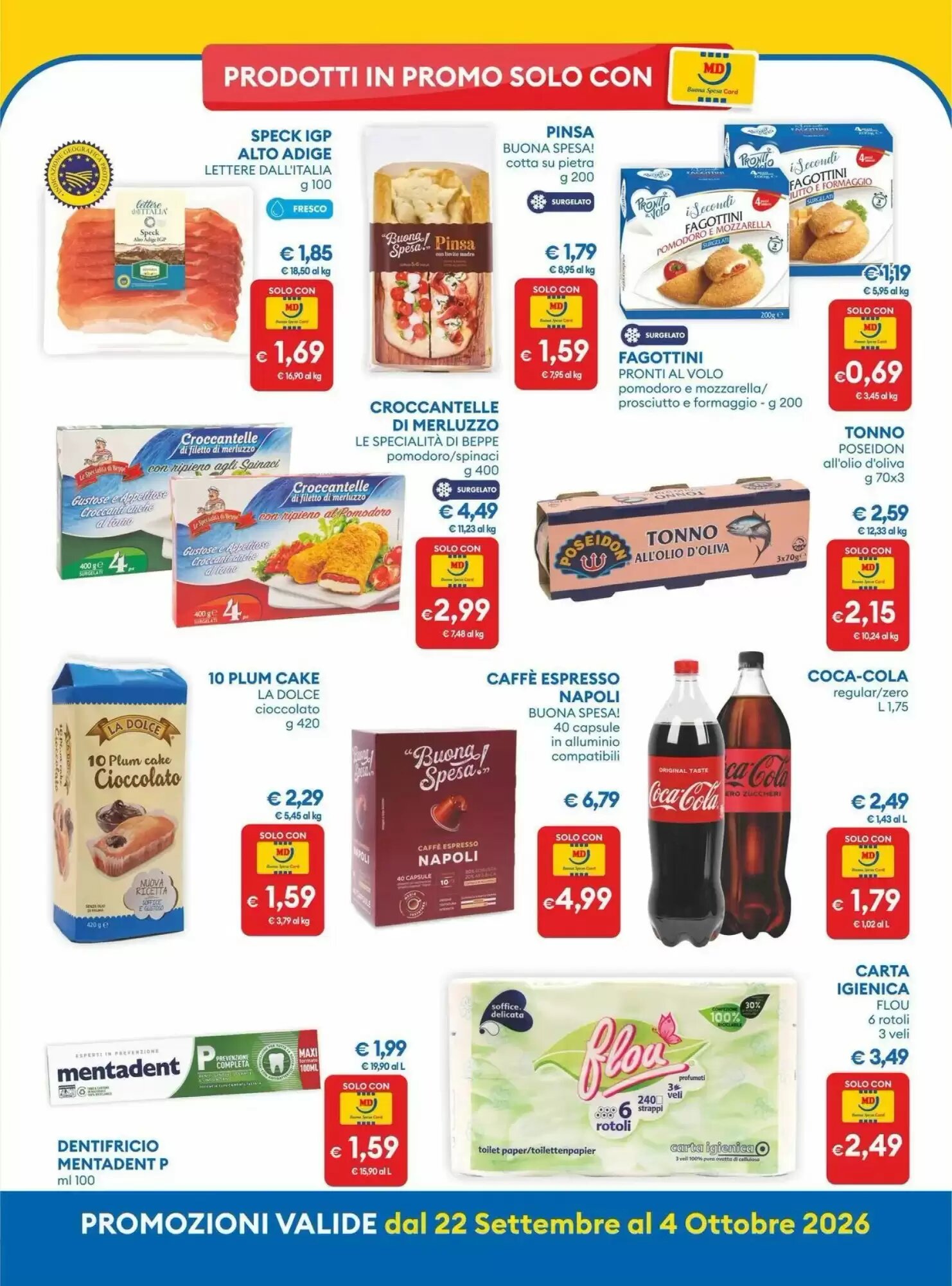 Volantino promozionale MD Discount  valide dal 22/09/2026 - Pagina 16.