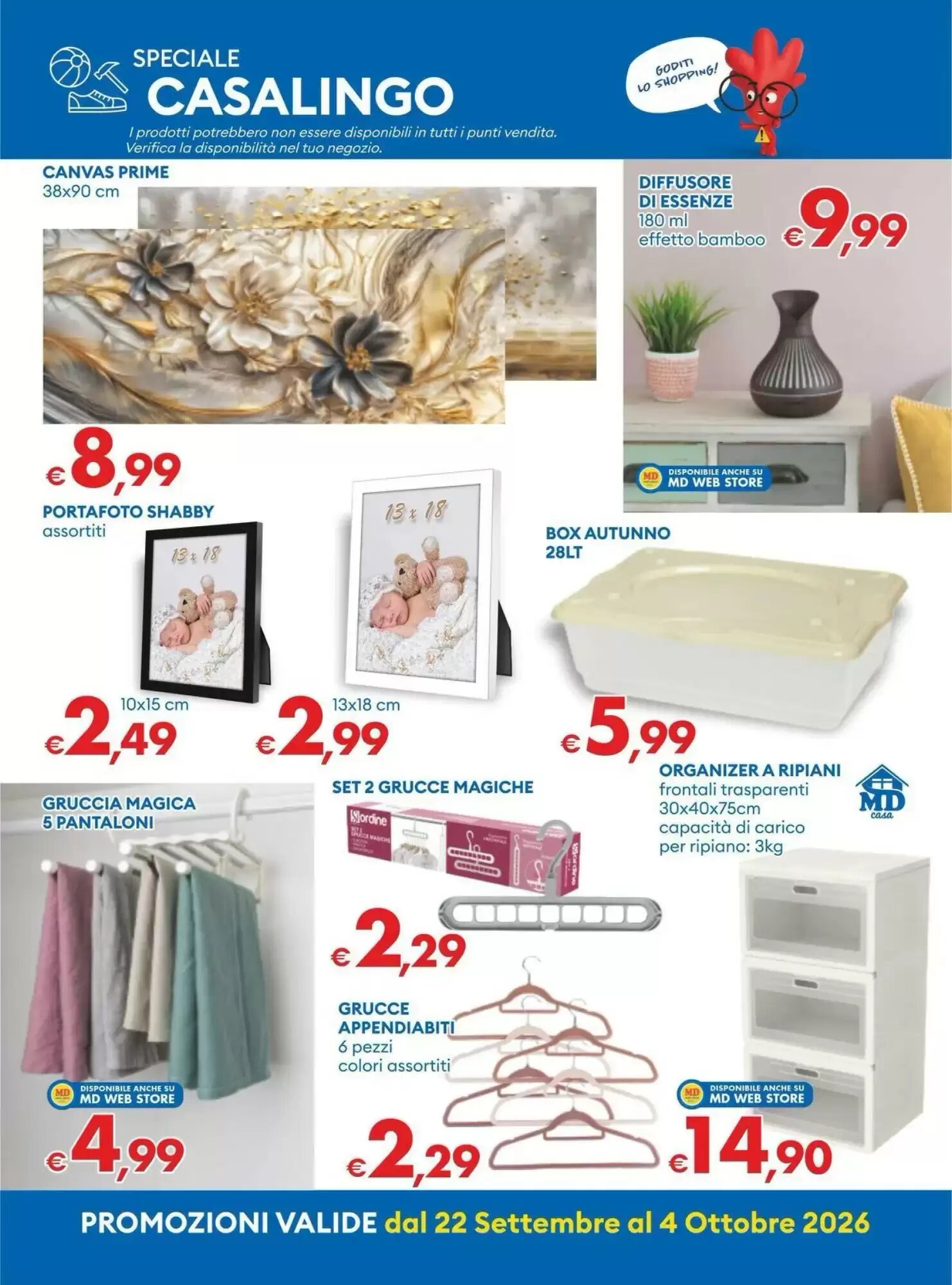 Volantino promozionale MD Discount  valide dal 22/09/2026 - Pagina 32.