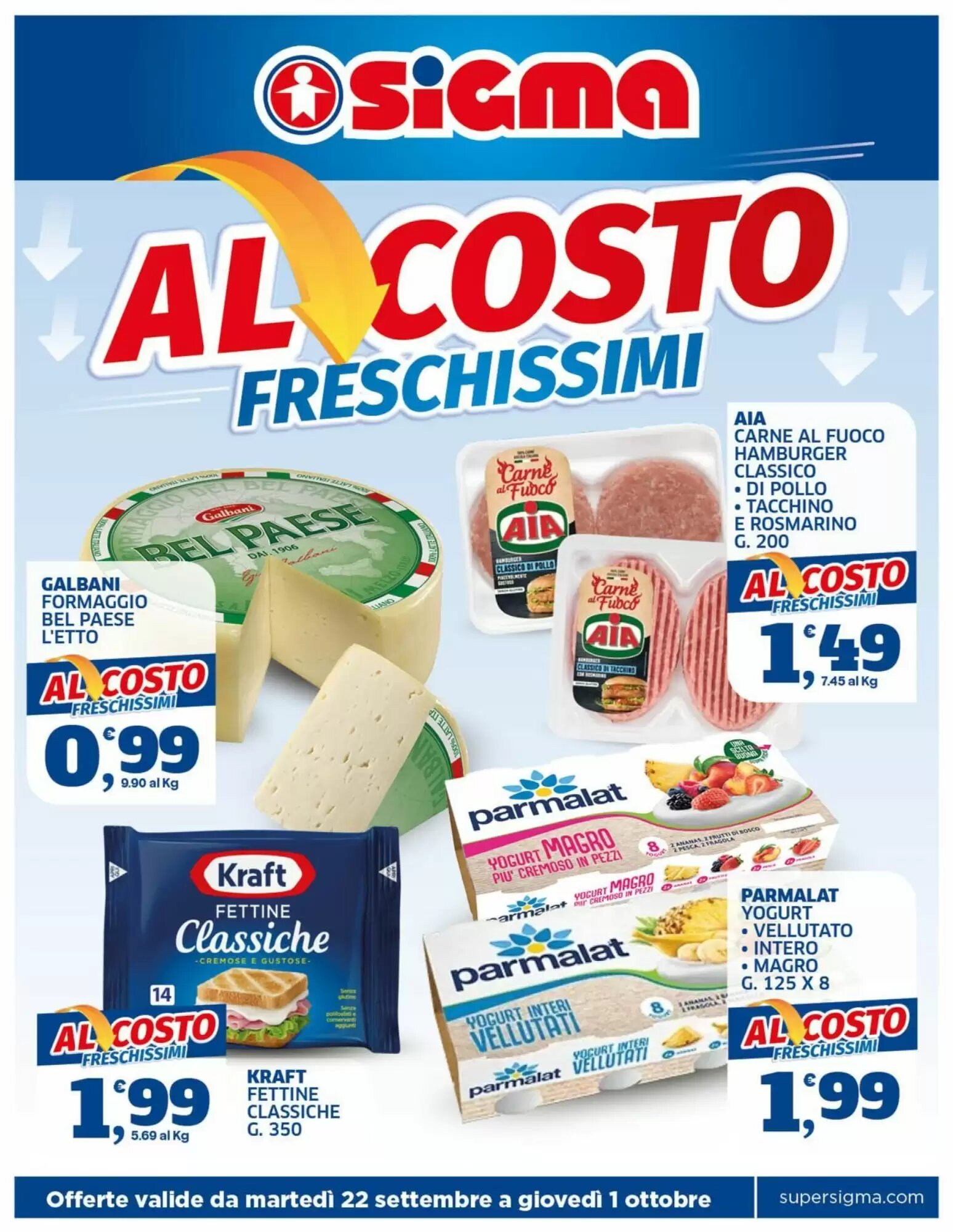 Volantino promozionale Sigma  valide dal 22/09/2026 - Pagina 1.