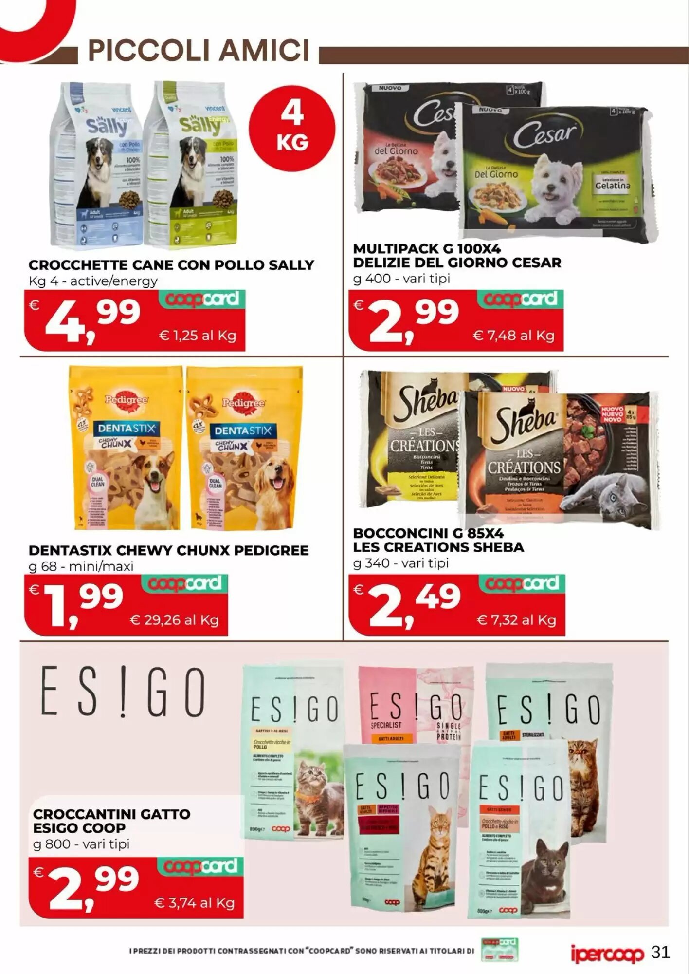 Volantino promozionale Coop Master Alleanza 3.0  valide dal 22/09/2026 - Pagina 34.