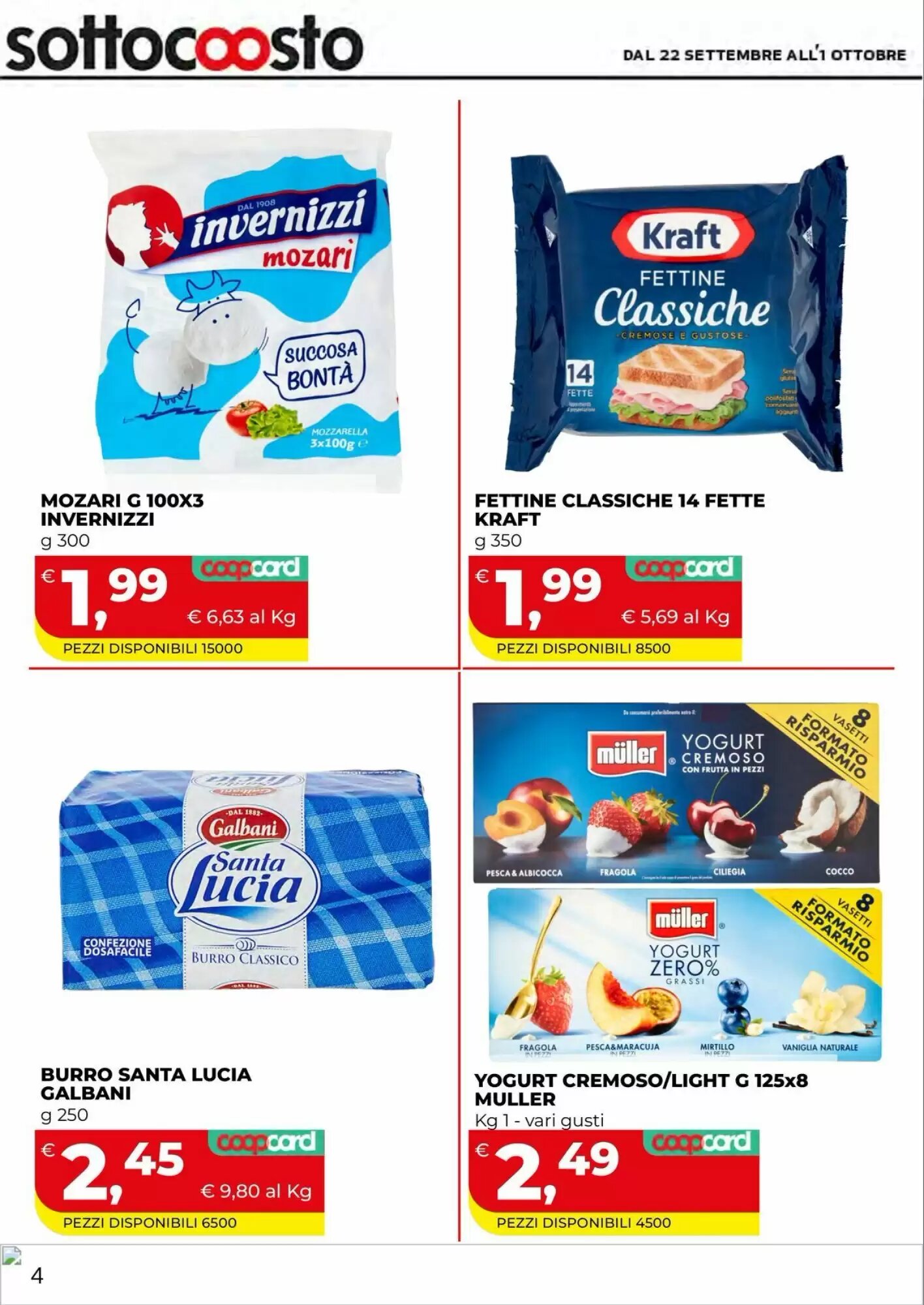 Volantino promozionale Coop Master Alleanza 3.0  valide dal 22/09/2026 - Pagina 5.