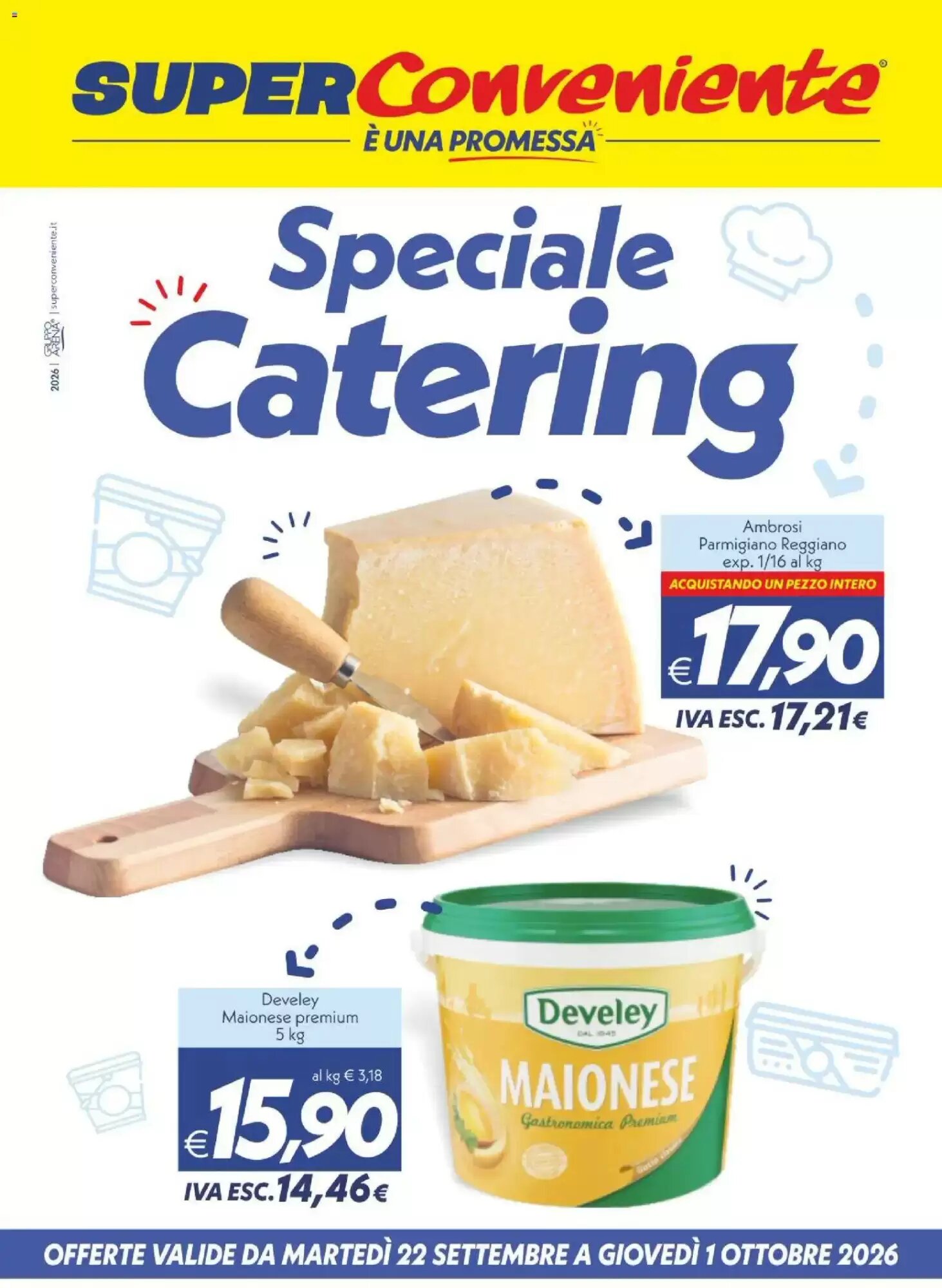 Volantino promozionale Iper Super Conveniente  valide dal 22/09/2026 - Pagina 1.